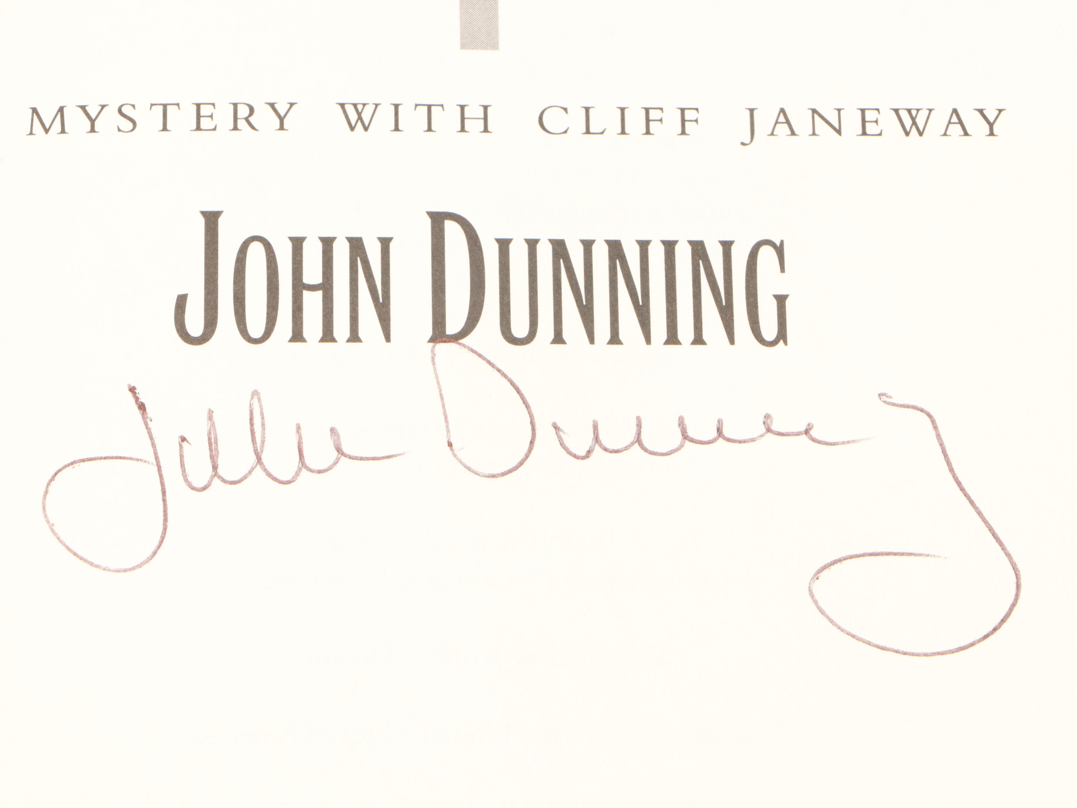 Signed First Edition "The Icarus Agenda" by Robert Ludlum and More Books