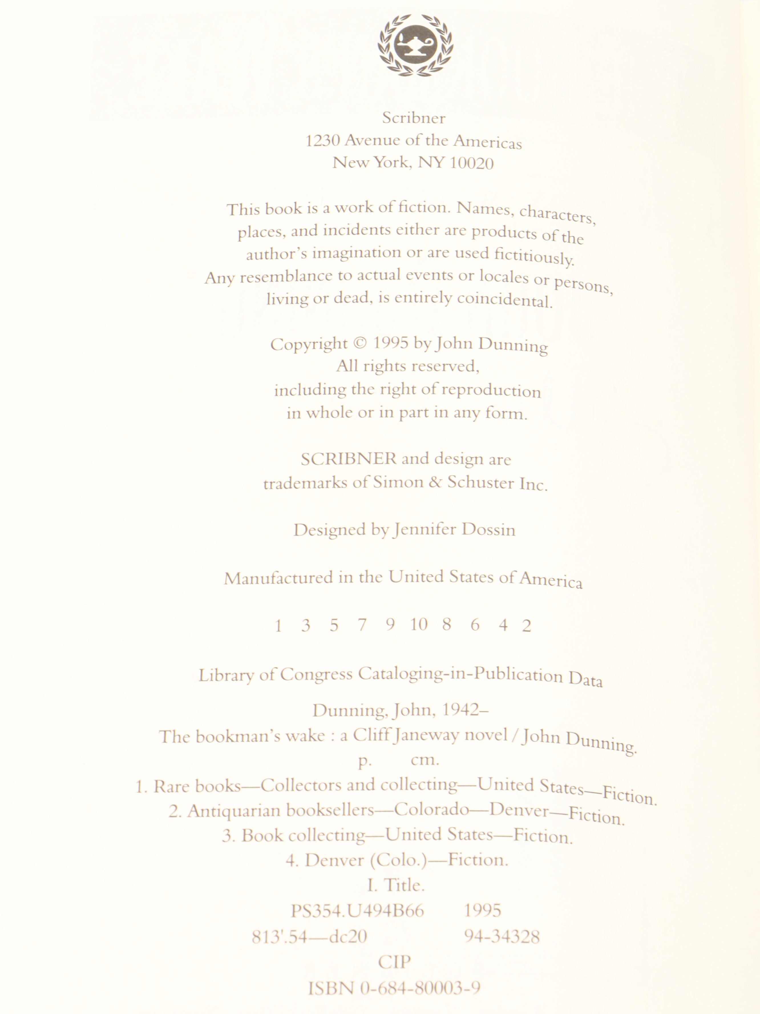 Signed First Edition "The Icarus Agenda" by Robert Ludlum and More Books