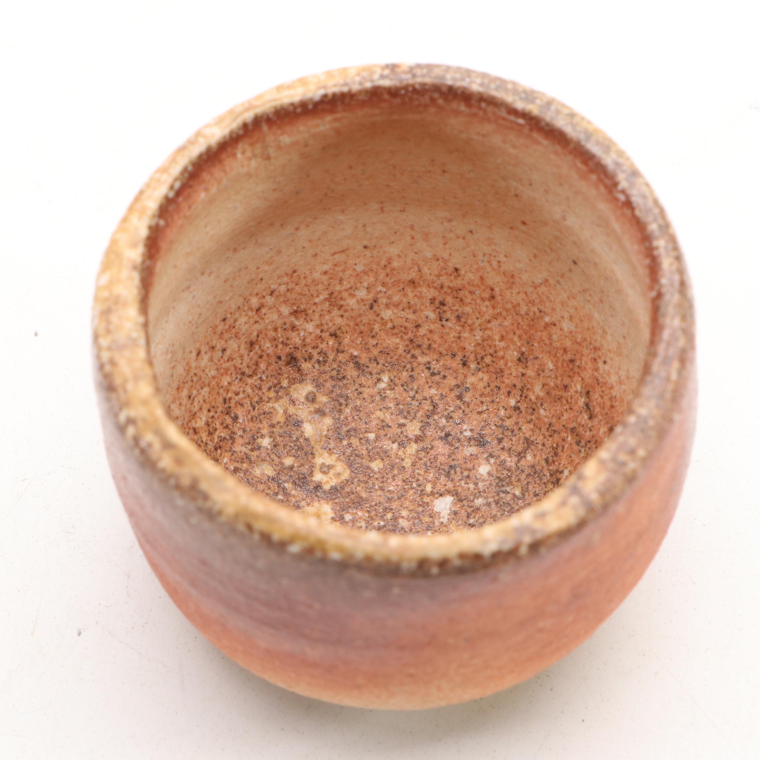 Japanese Bizen Ware Sake Cup