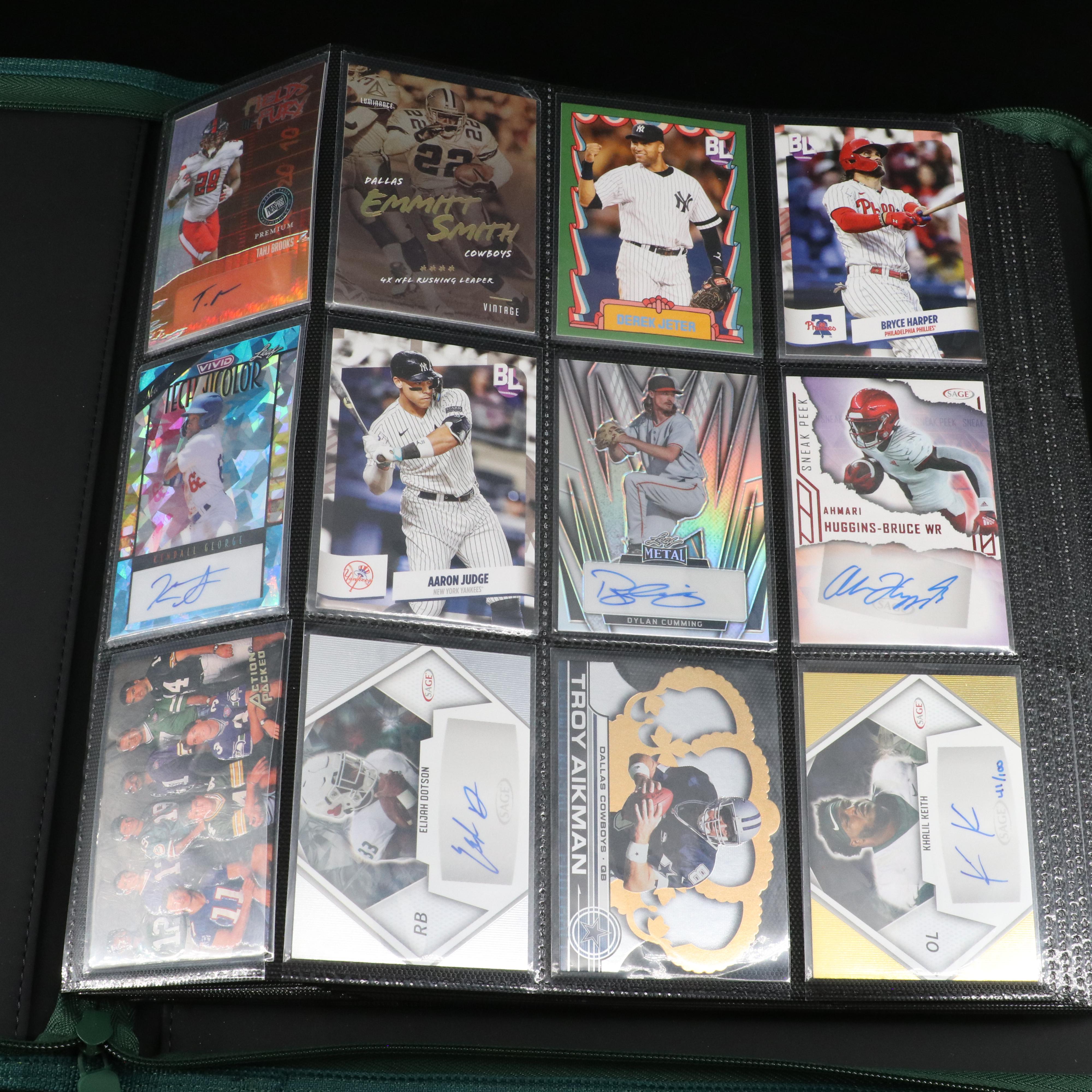 Collection of Approximately 1,200 Sports Trading Cards
