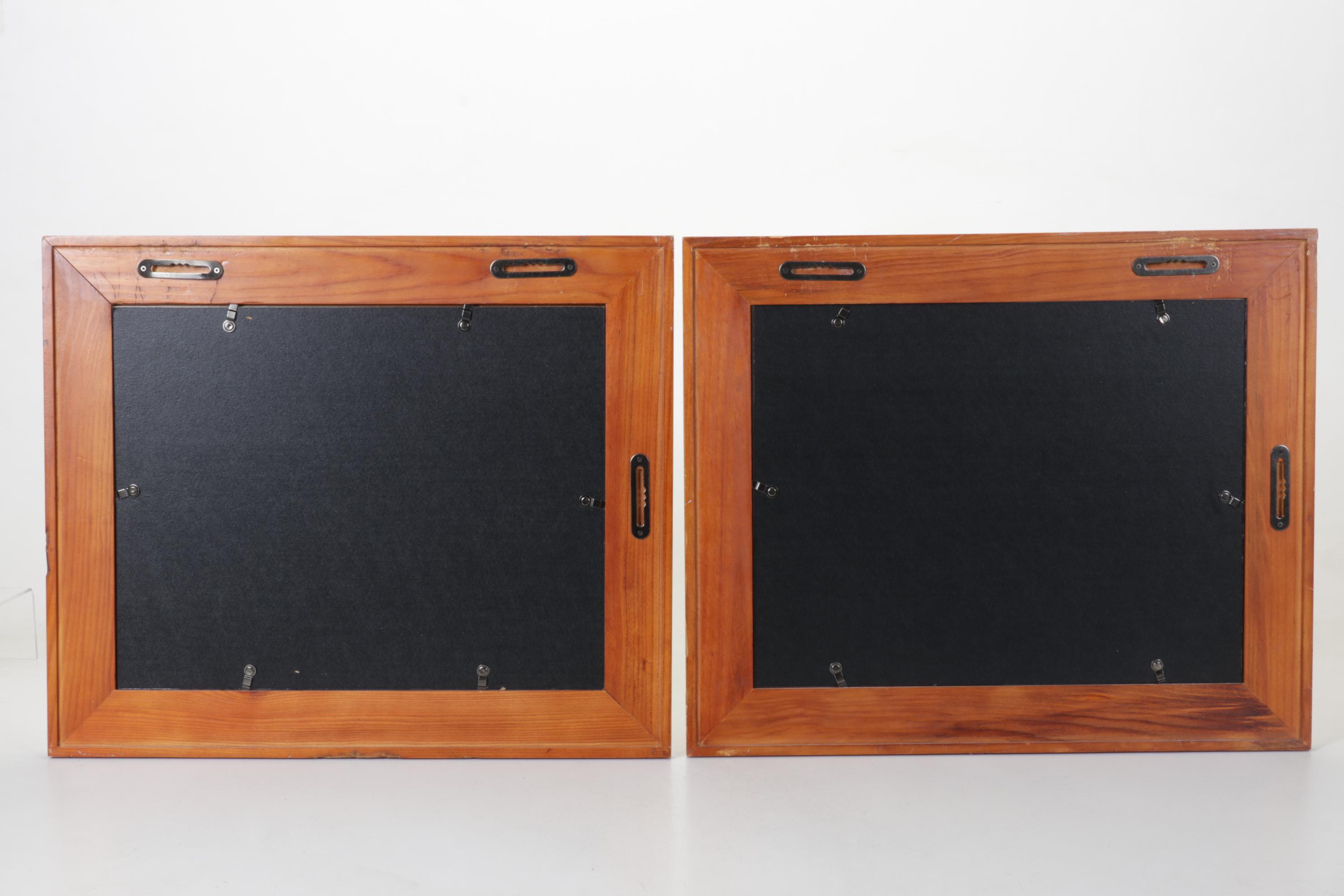 Offset Lithographs after Thomas Kinkade "Bridge of Faith" and "Garden of Prayer"