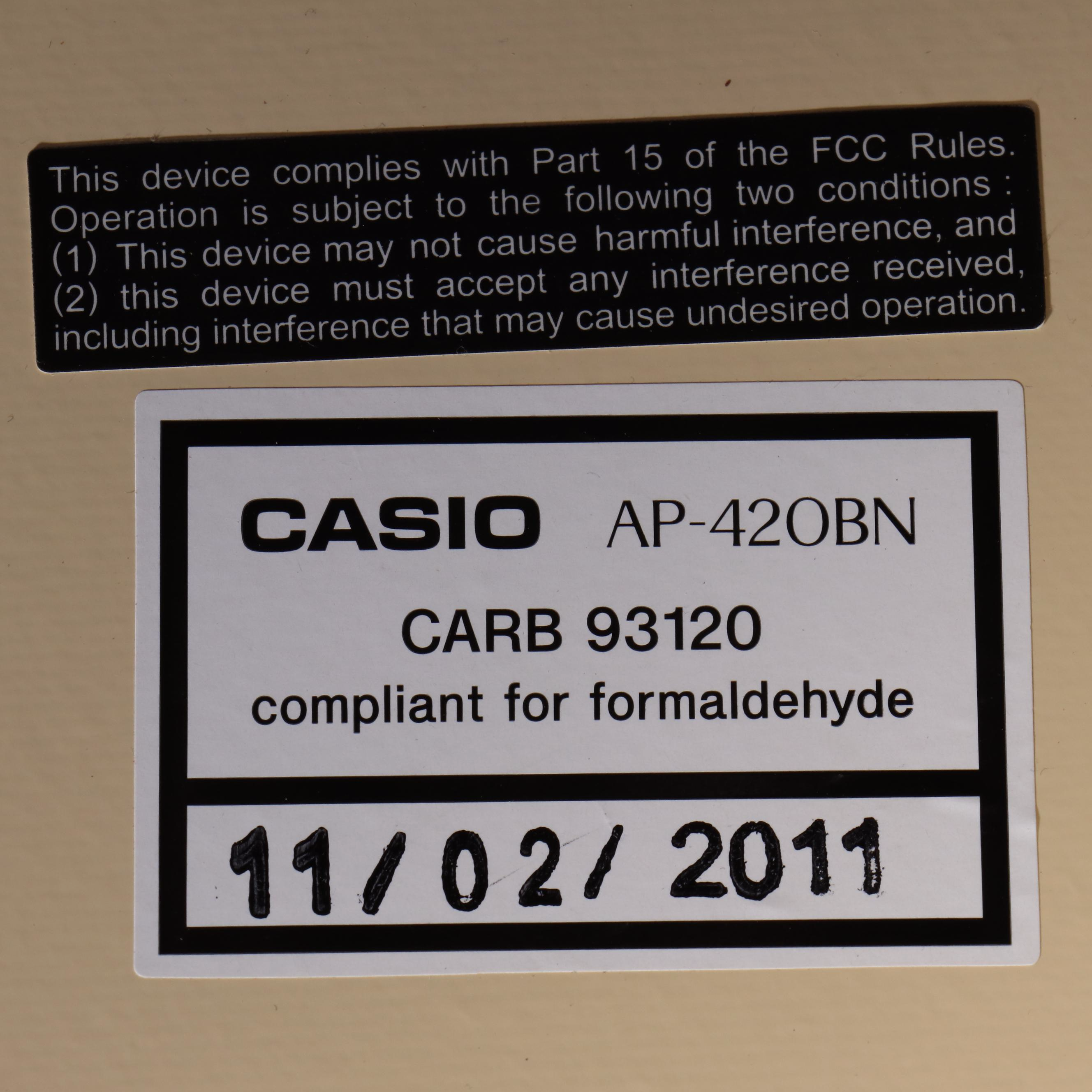 Casio Celviano Electric Piano with Adjustable Stool