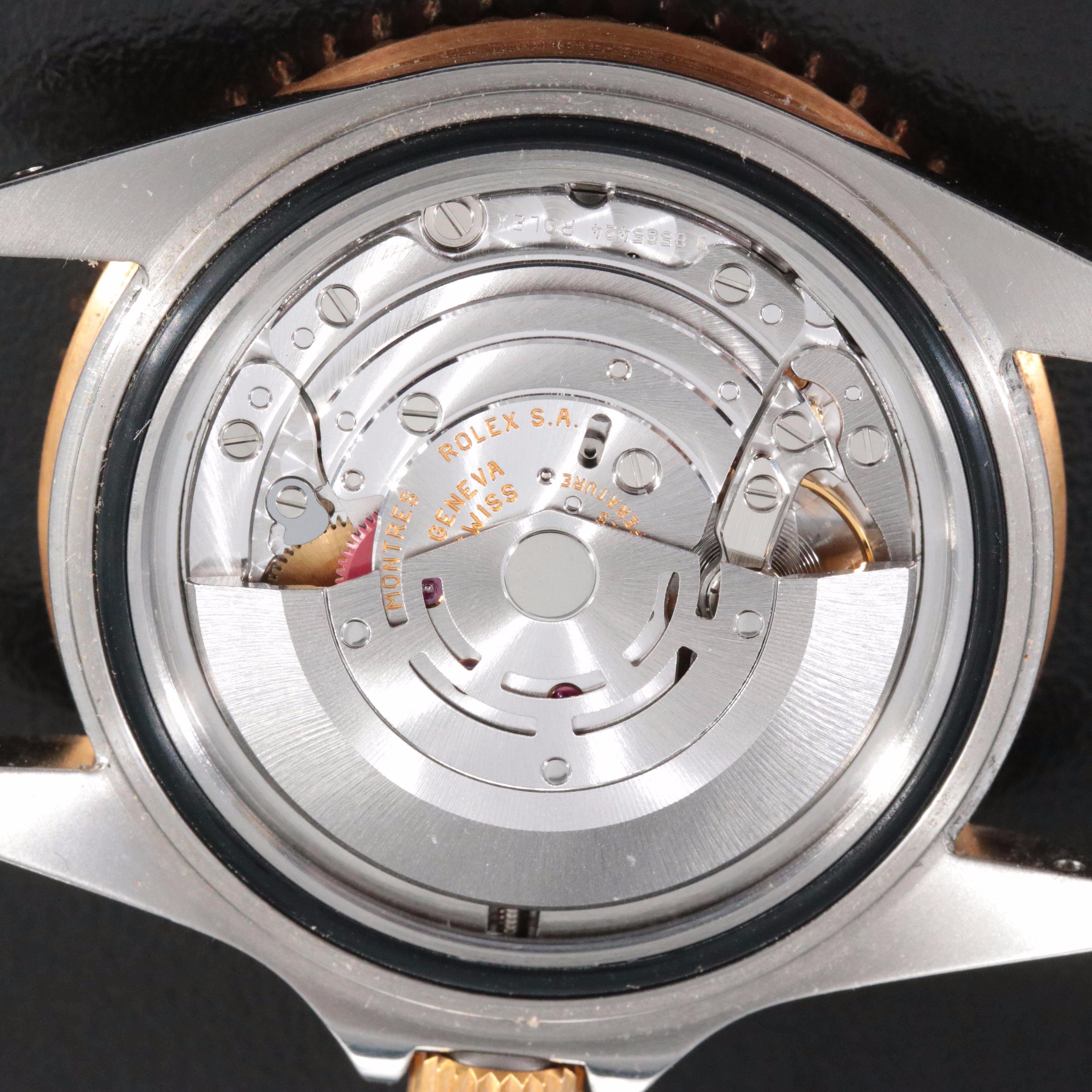 Rolex Submariner 16613 Black 40mm Two-Tone 18K & Steel Automatic Watch