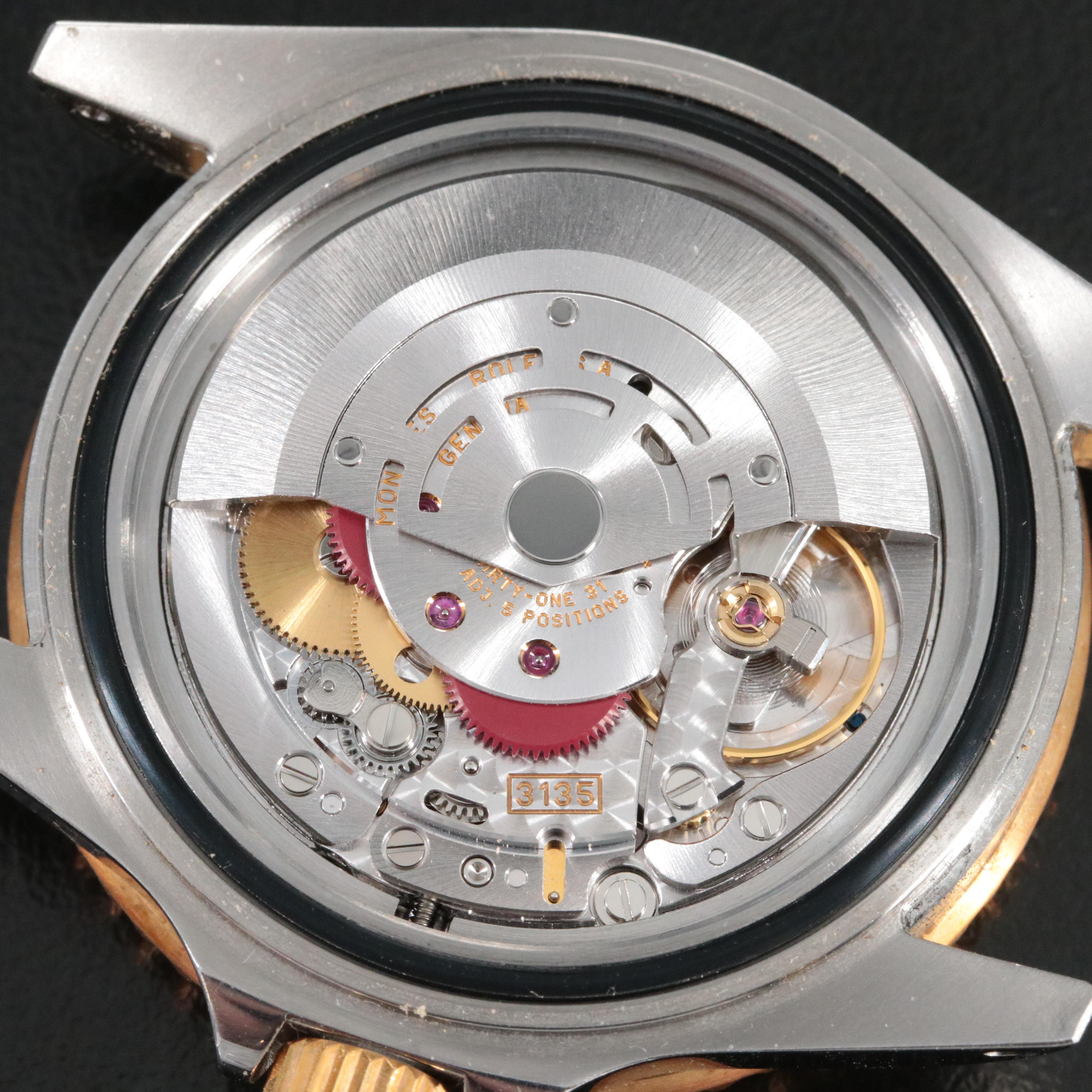 Rolex Submariner 16613 Black 40mm Two-Tone 18K & Steel Automatic Watch