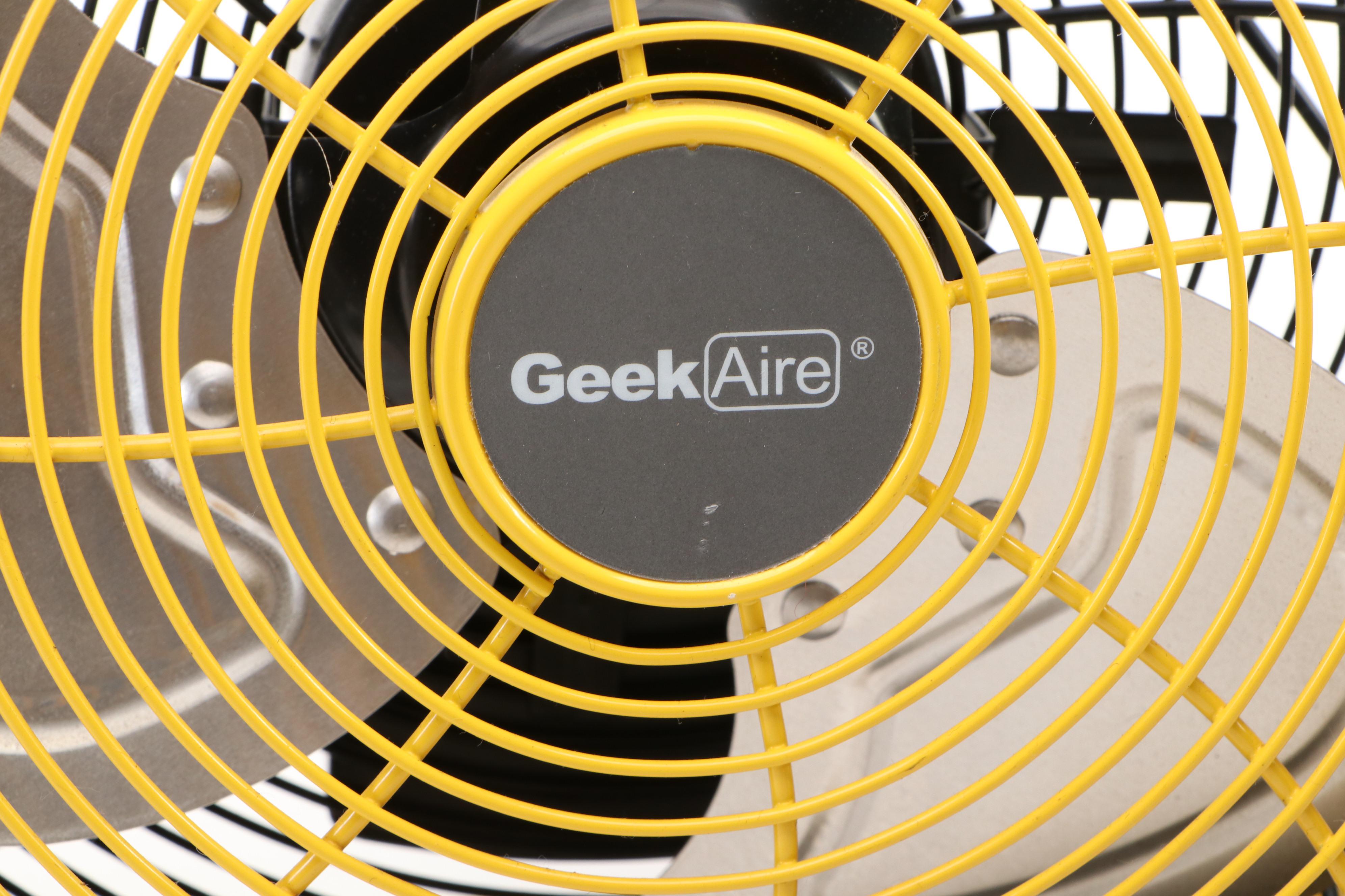 Three Geek Aire Portable Electric Table Fans