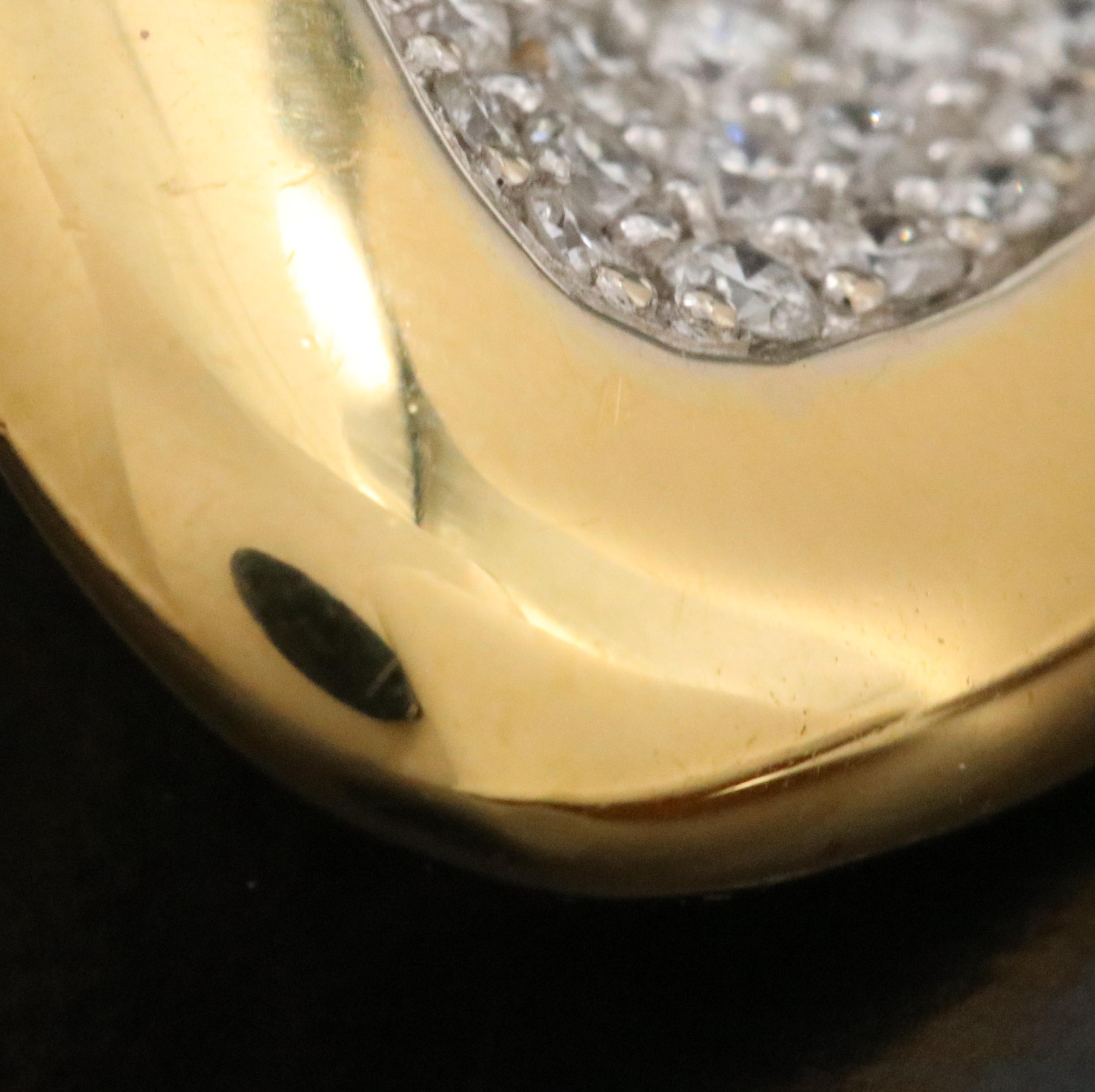 Roberto Coin Capri Plus 18K 0.97 CTW Diamond Pavé Earrings