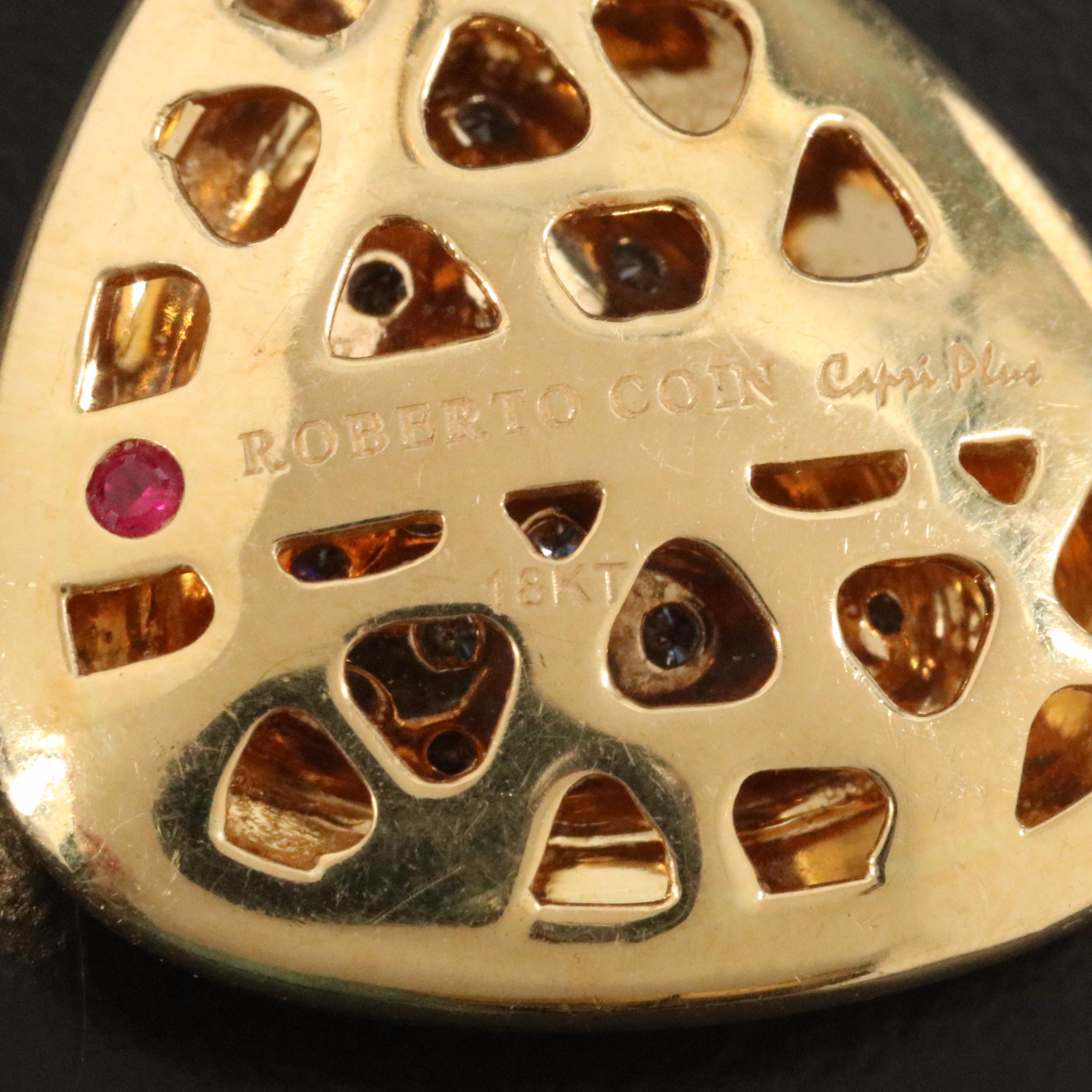 Roberto Coin Capri Plus 18K 0.97 CTW Diamond Pavé Earrings