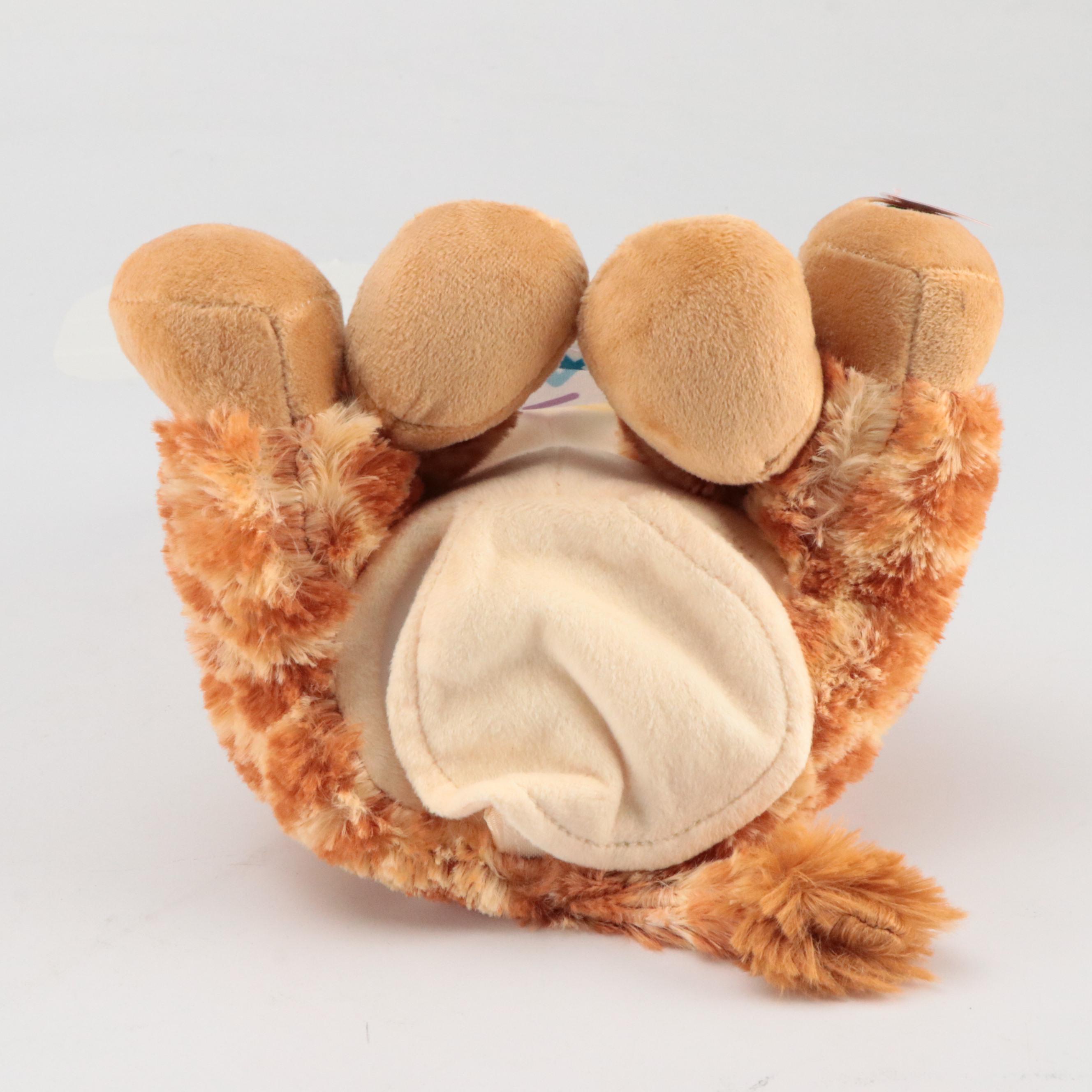 Pair of Cuddle Barn Animatronic Polyester Mother Goose and Alphabet Jodey