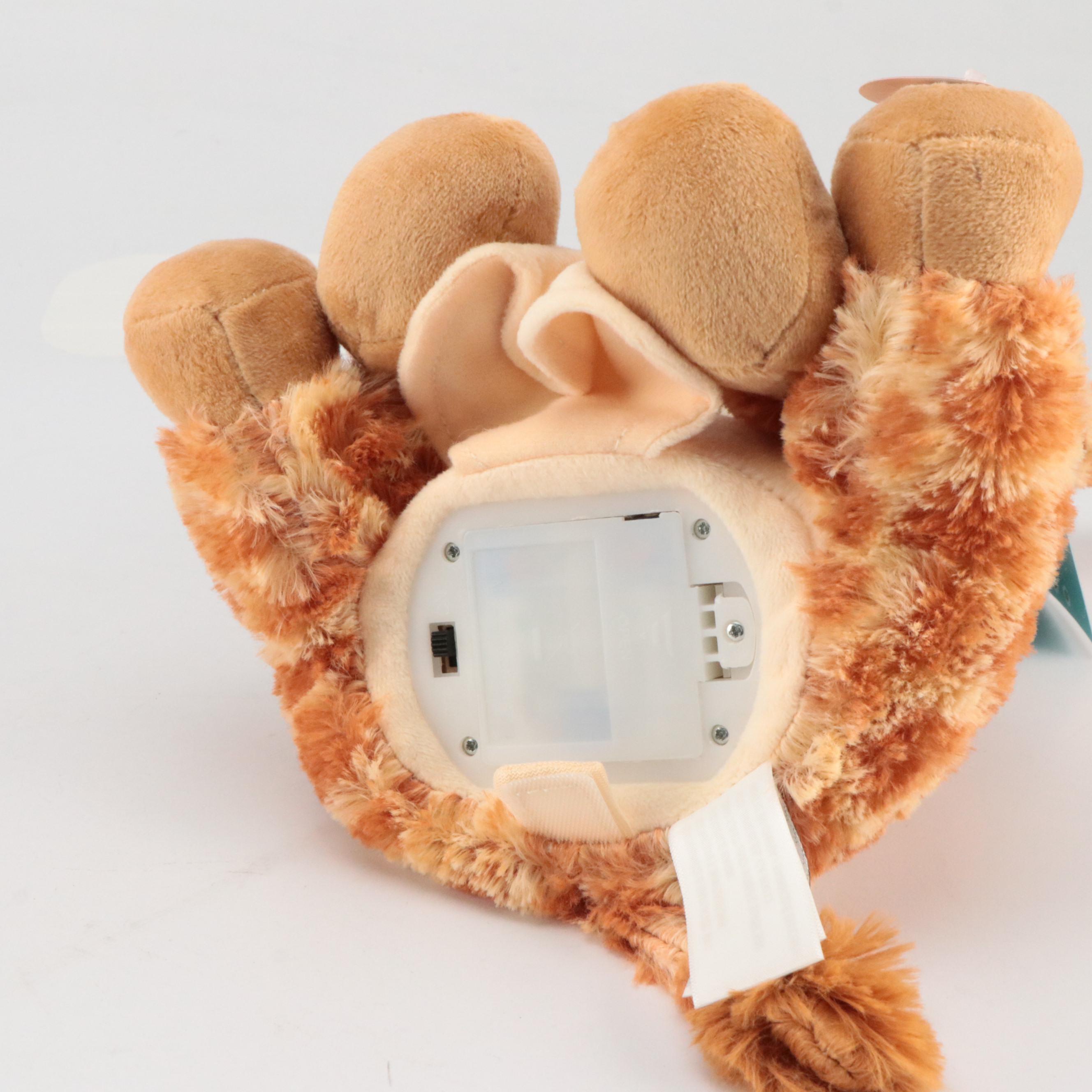 Pair of Cuddle Barn Animatronic Polyester Mother Goose and Alphabet Jodey