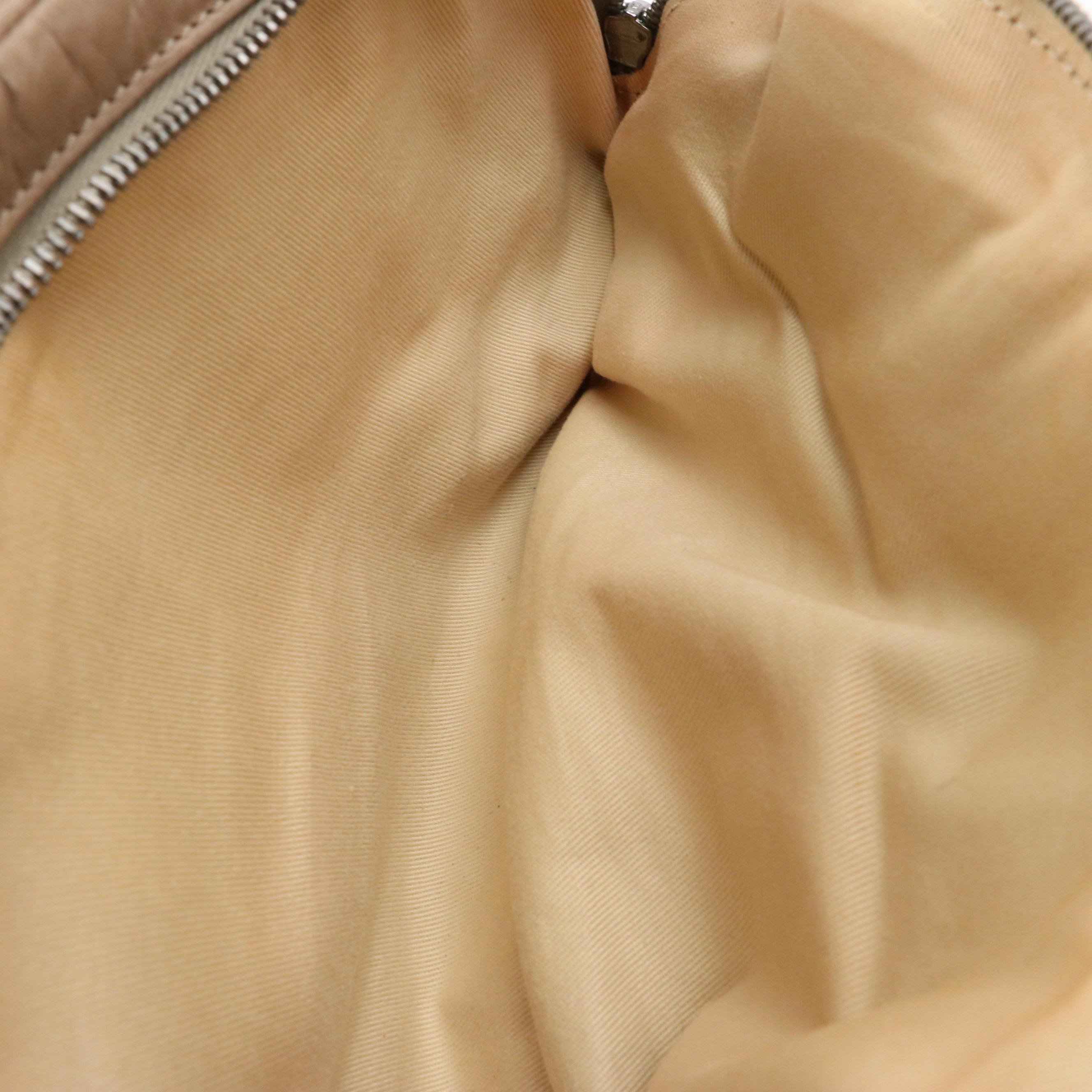 Chanel Lady Braid Bowler Bag in Brown Quilted Lambskin Leather