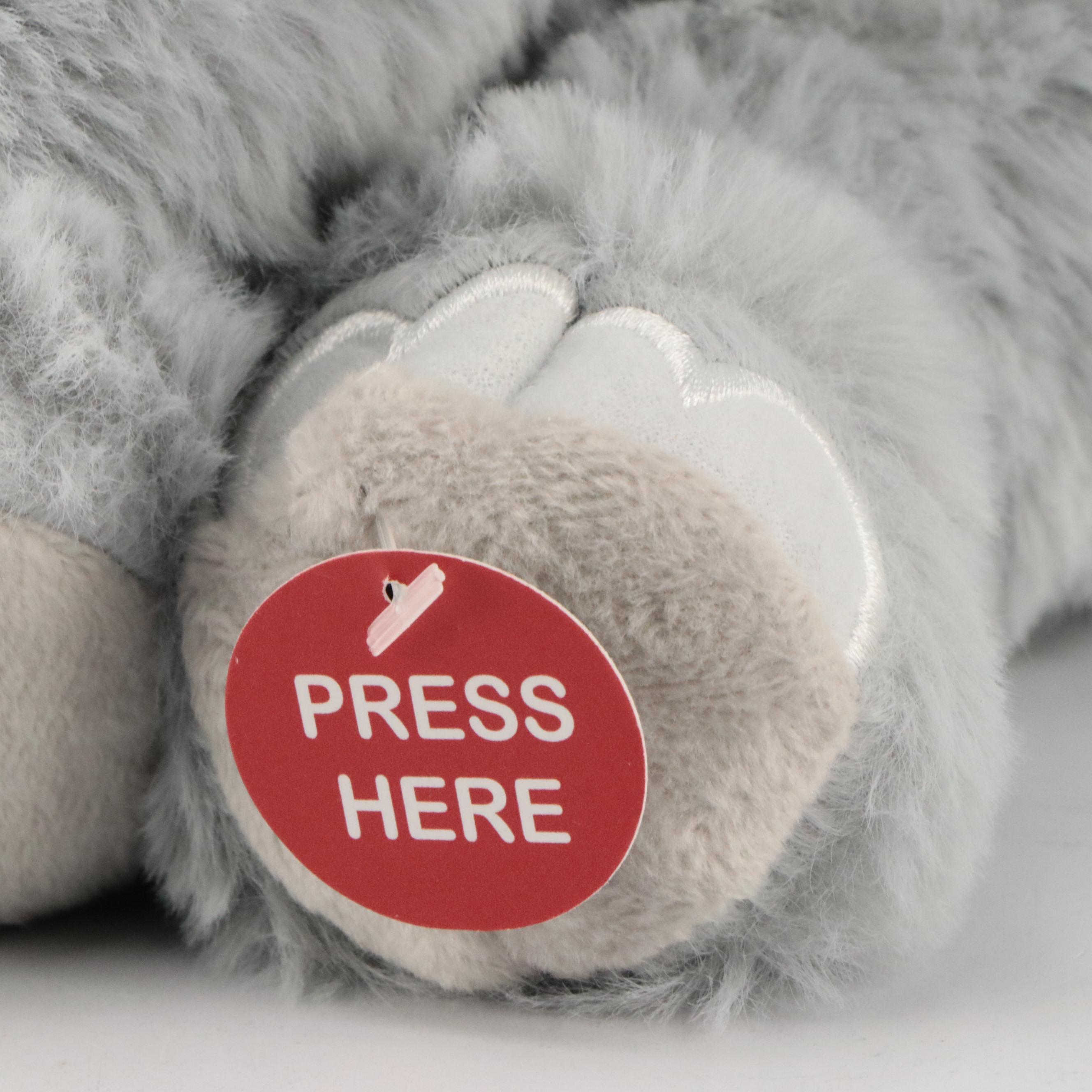 Cuddle Barn Animatronic Polyester Alphabet Elroy