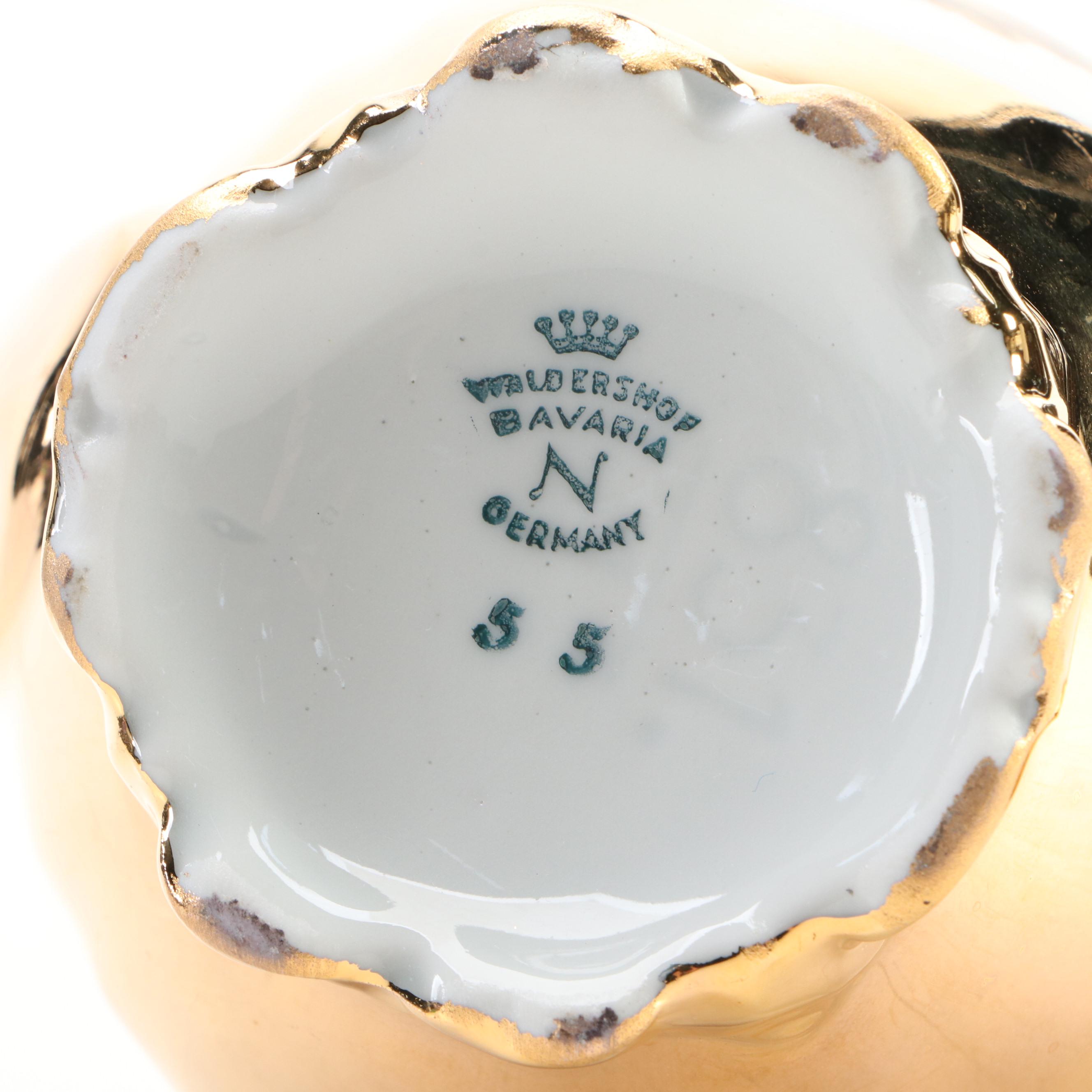 Waldershof Porcelain Coffee Set with More