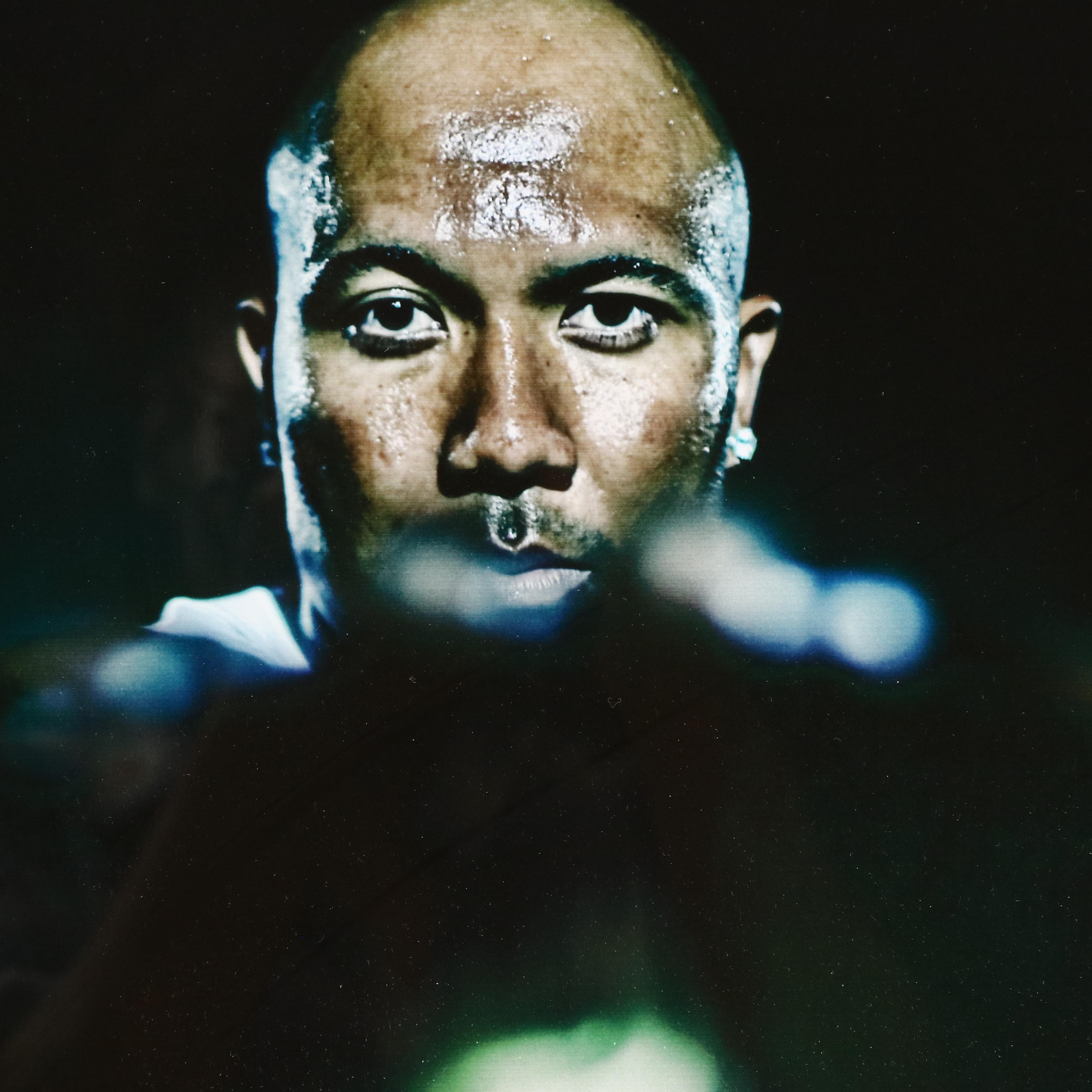 Two Framed Photo Prints of "Mean Joe" Green and Hines Ward