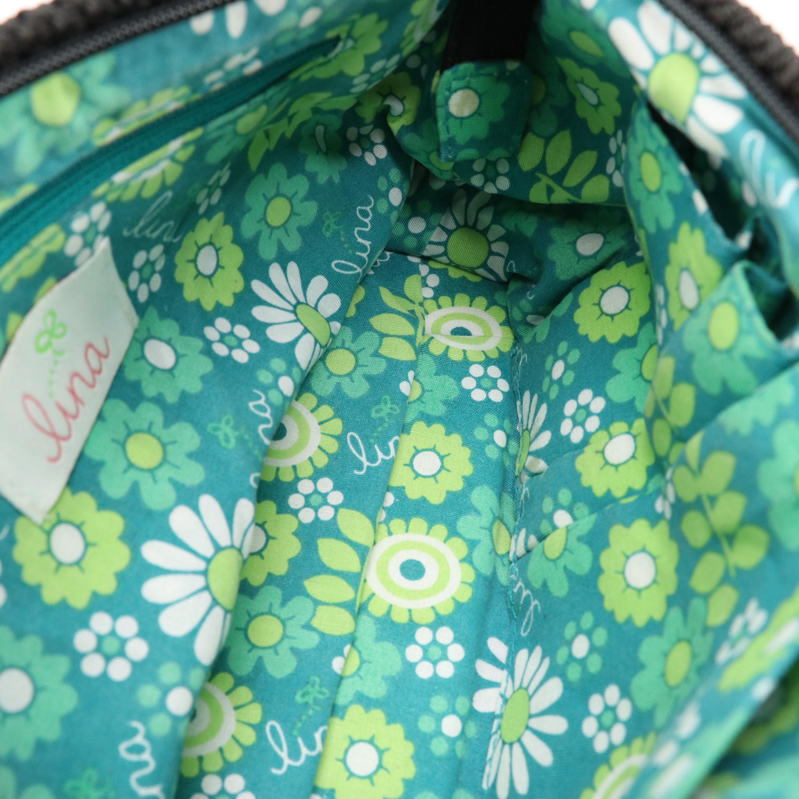 The Sak Lumi Striped Crochet Convertible and Lina Black Woven Shoulder Bags