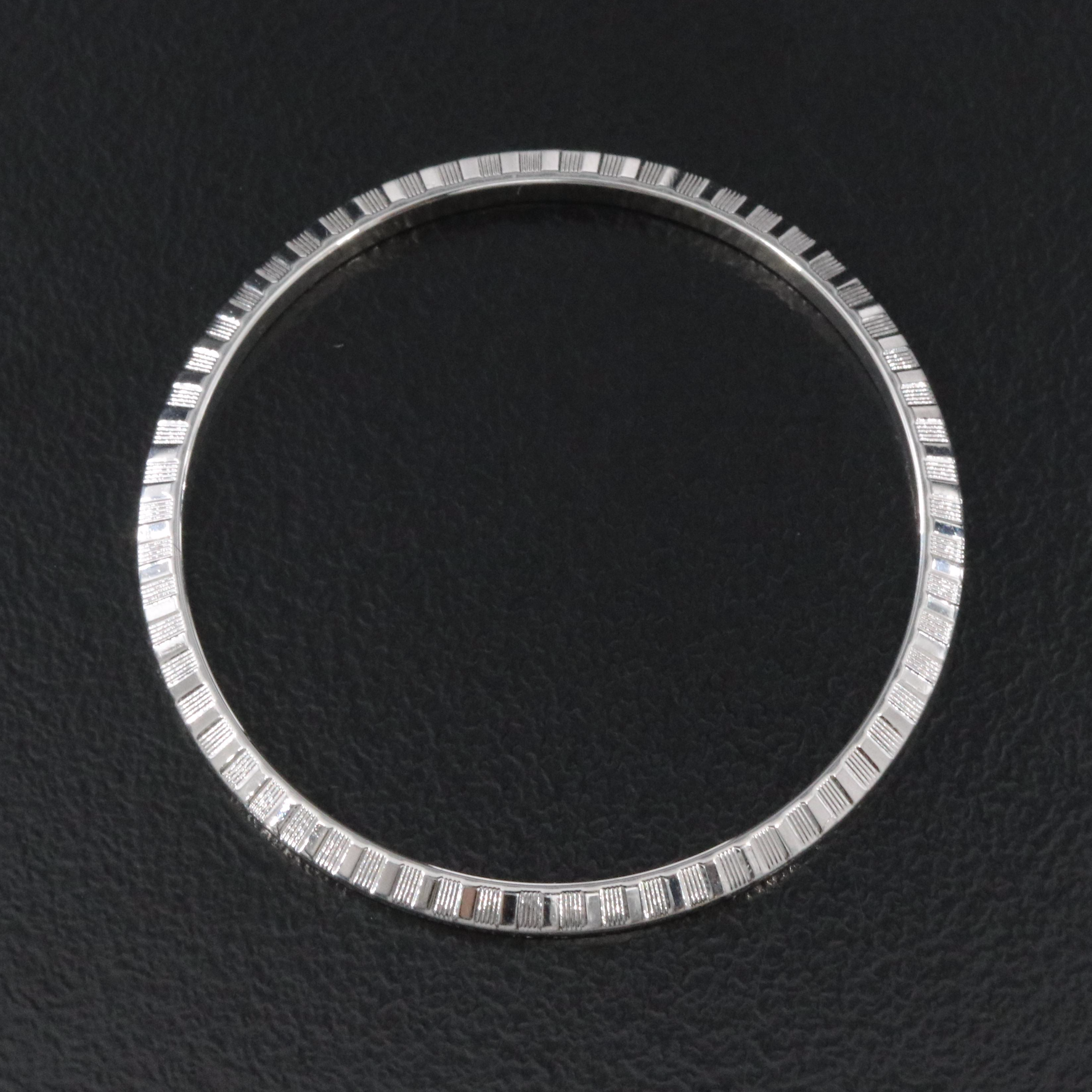 Rolex Engine Turned Bezel for 36mm Datejust