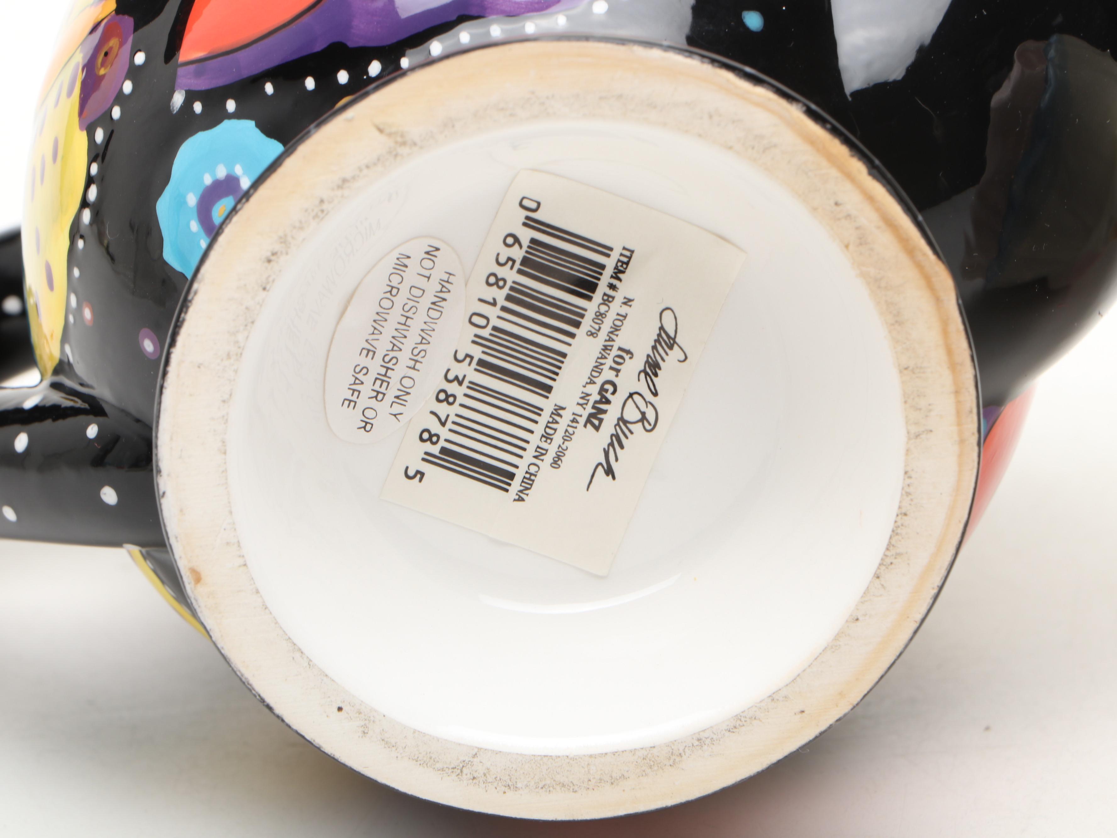 Ceramic rabbit and Cat Form Teapots with More