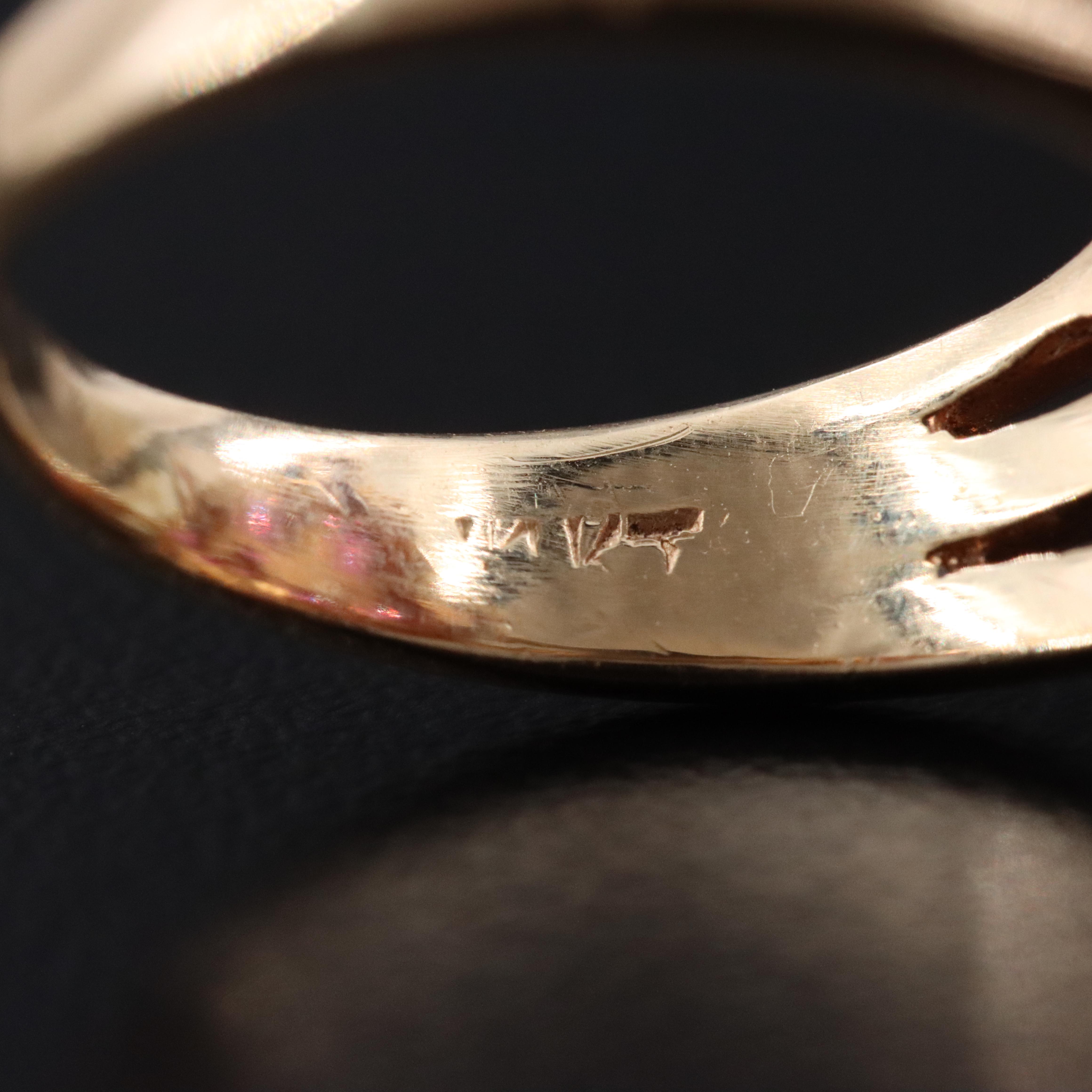 14K Ruby Grape Cluster Ring