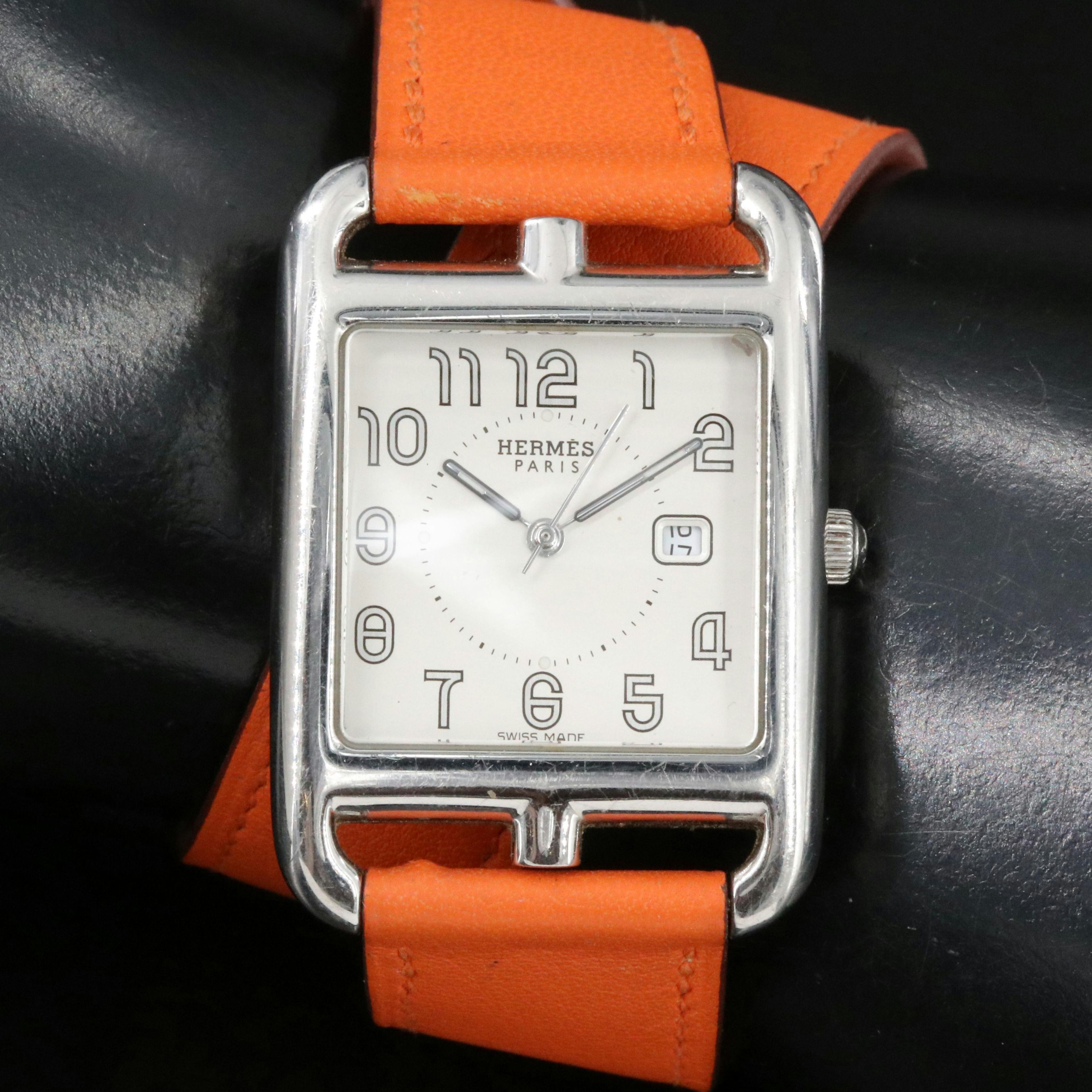 Hermès Cape Cod CC2.710 Silver 29mm Steel Quartz Watch