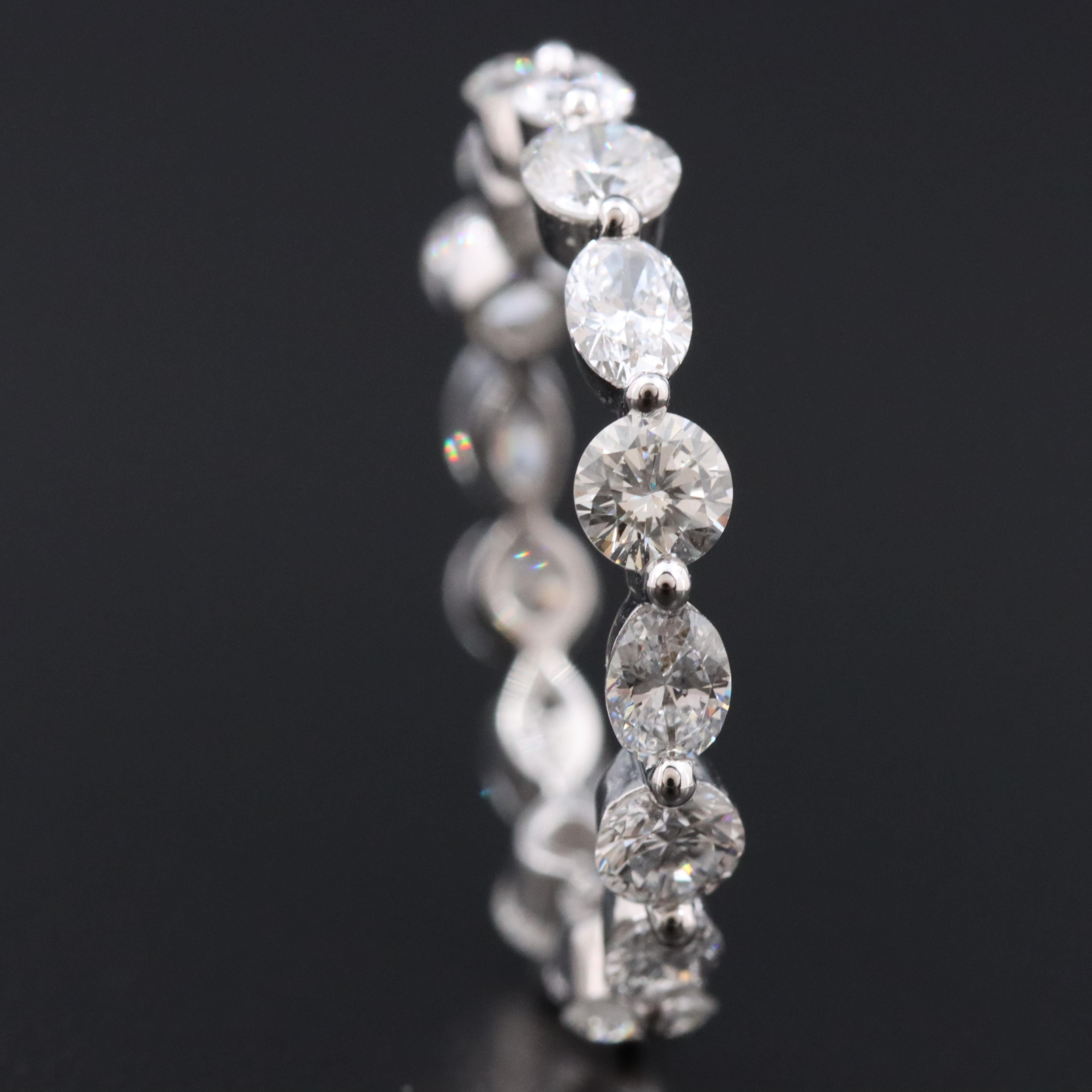 14K 2.00 CTW Lab Grown Diamond Eternity Band
