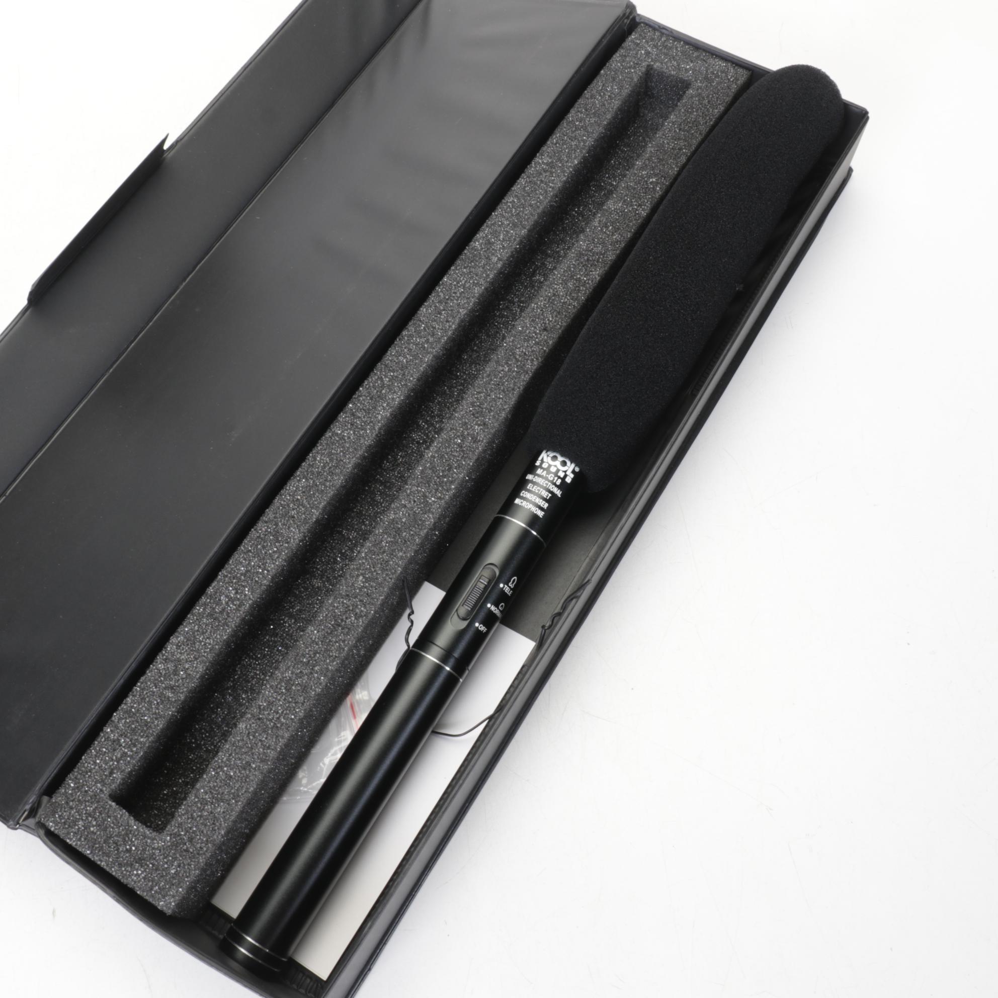 Azden Wireless Microphone System with Microphone & Other Sound Equipment