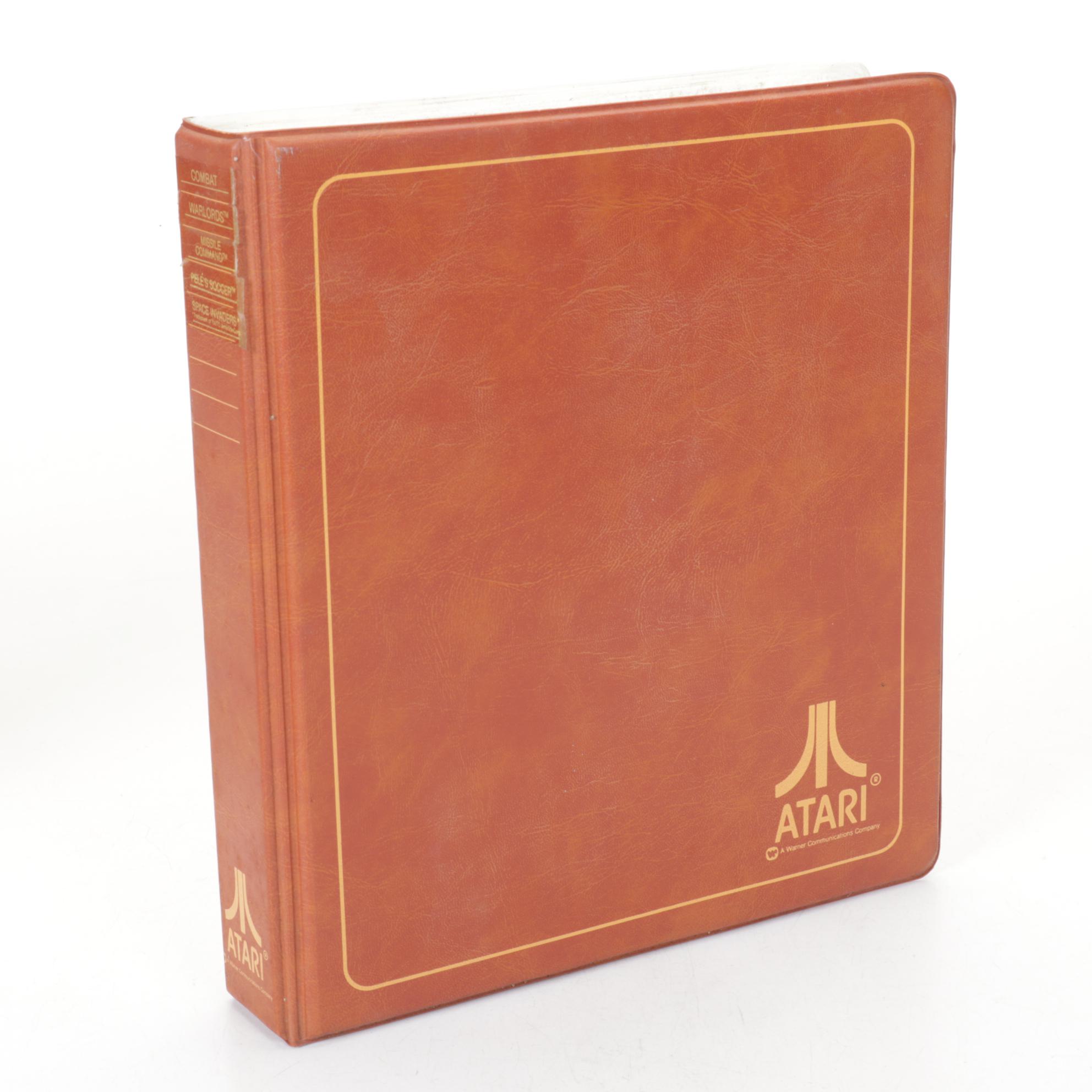 Atari 2600 Game Cartridges Featuring E.T., Asteroids & More