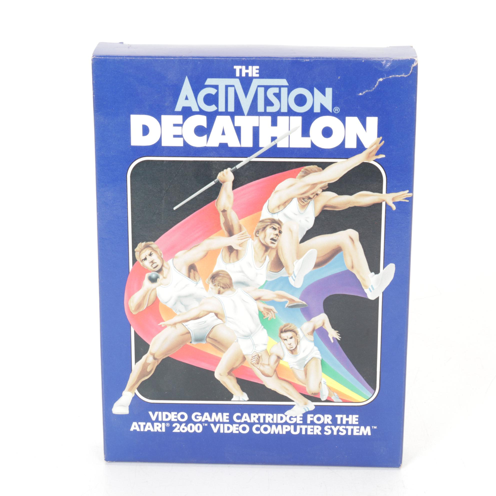 Atari 2600 Game Cartridges Featuring E.T., Asteroids & More