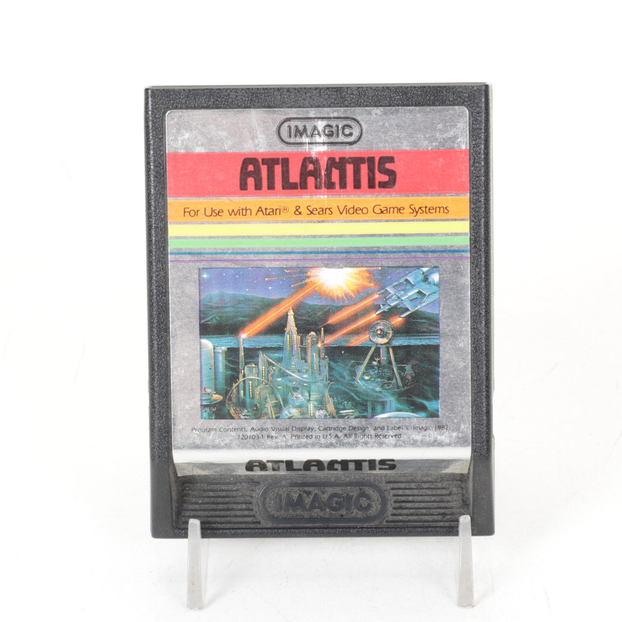 Atari 2600 Game Cartridges Featuring E.T., Asteroids & More
