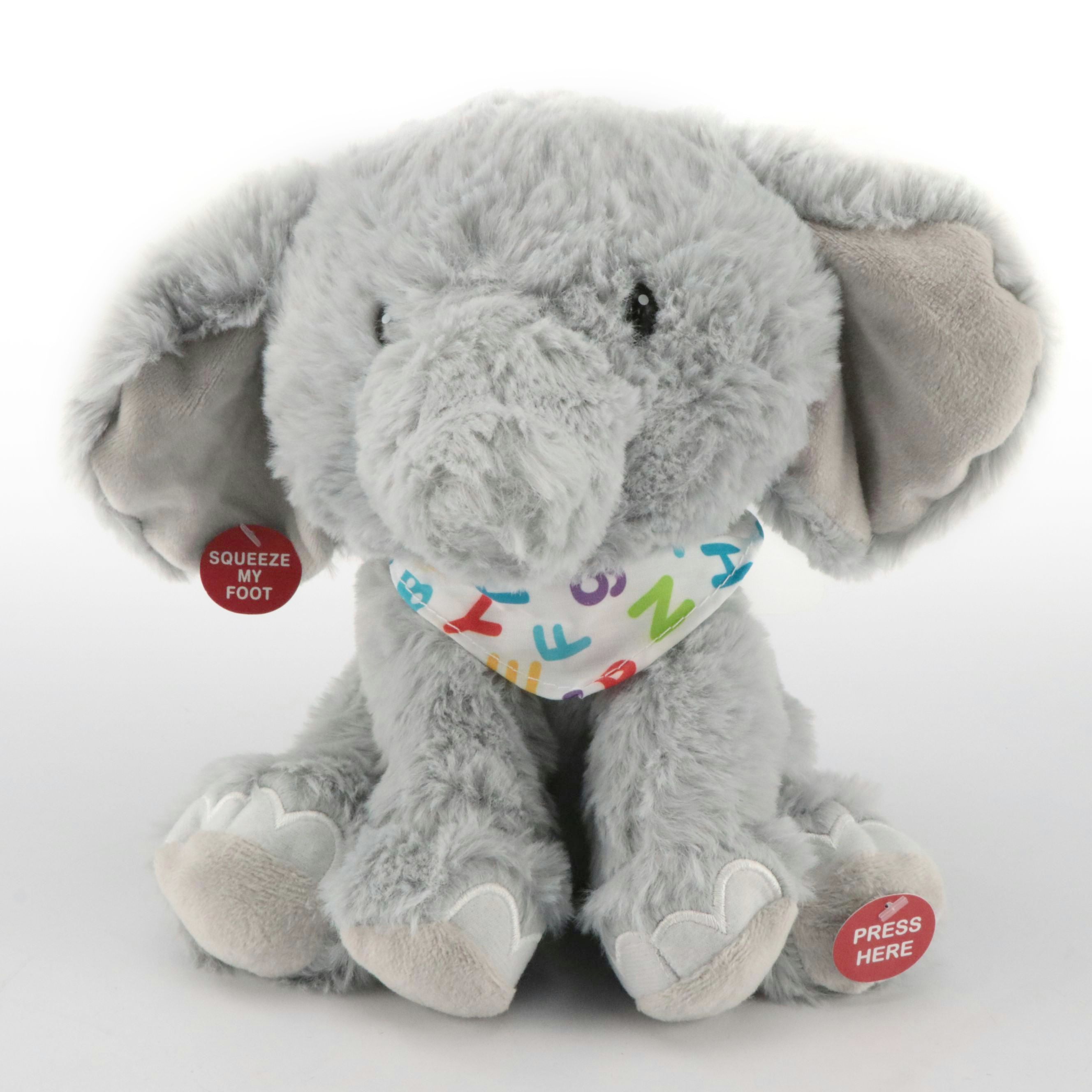 Cuddle Barn Animatronic Polyester Alphabet Elroy