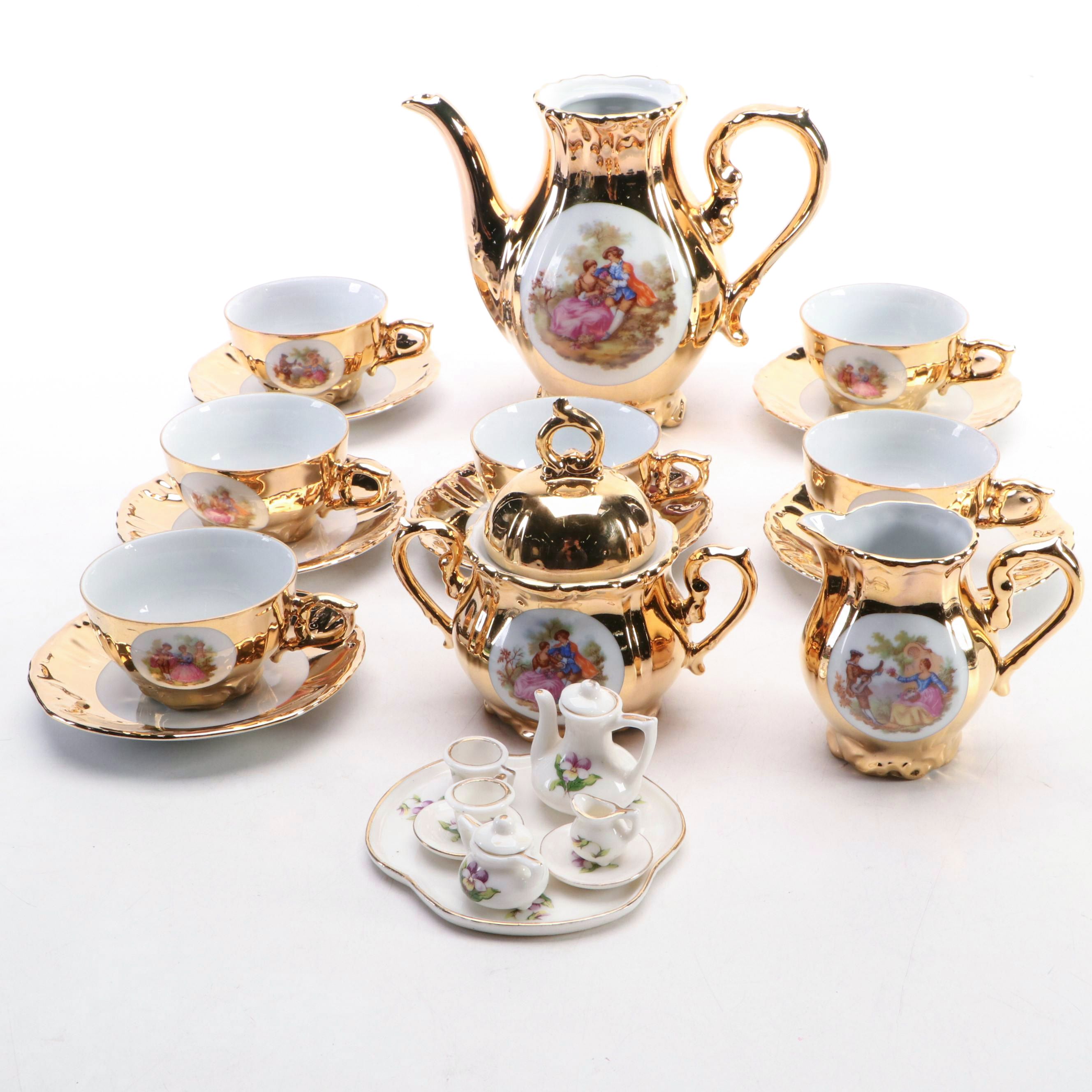 Waldershof Porcelain Coffee Set with More