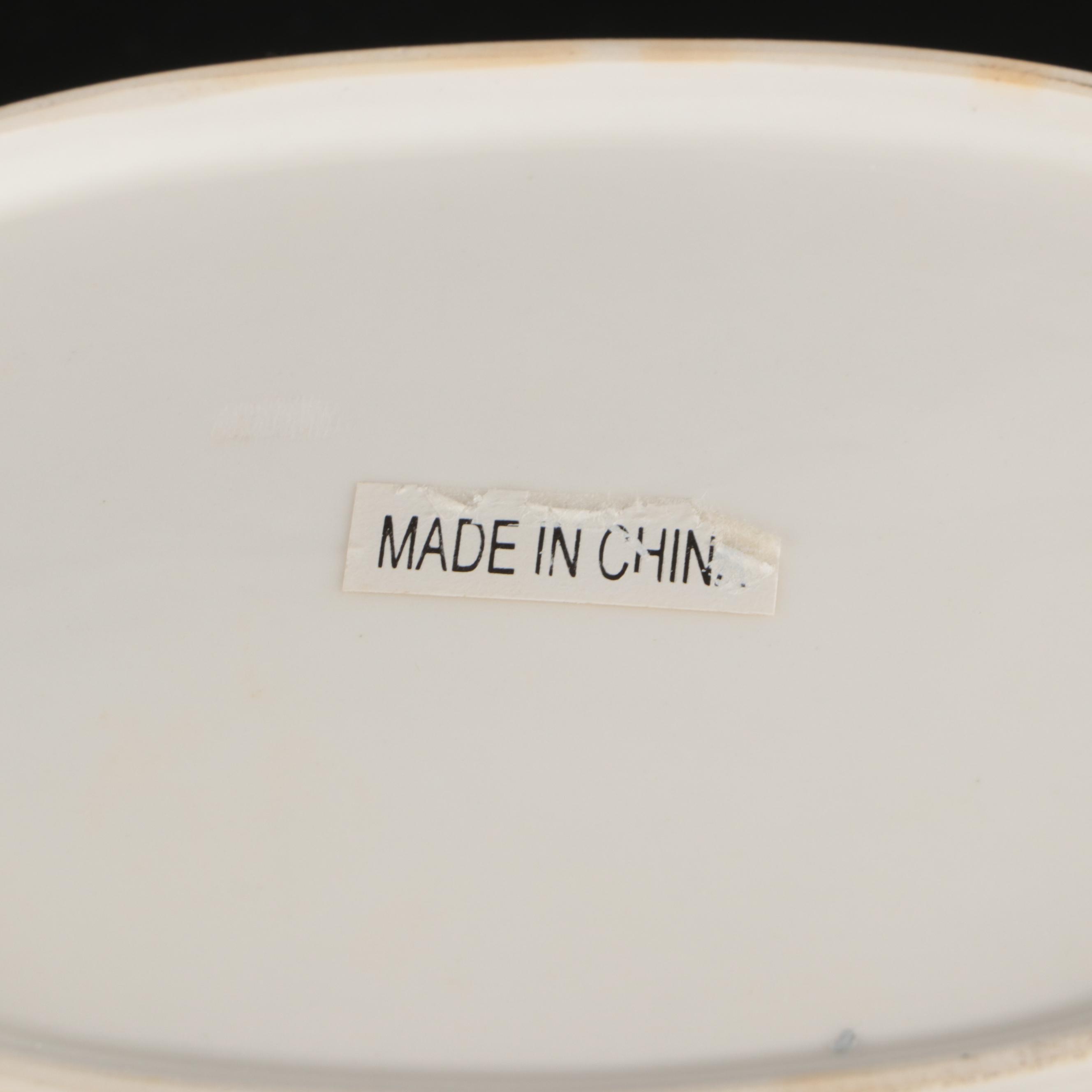 Wm. Adams & Sons Ironstone Teapot with Other Tableware and Accessories