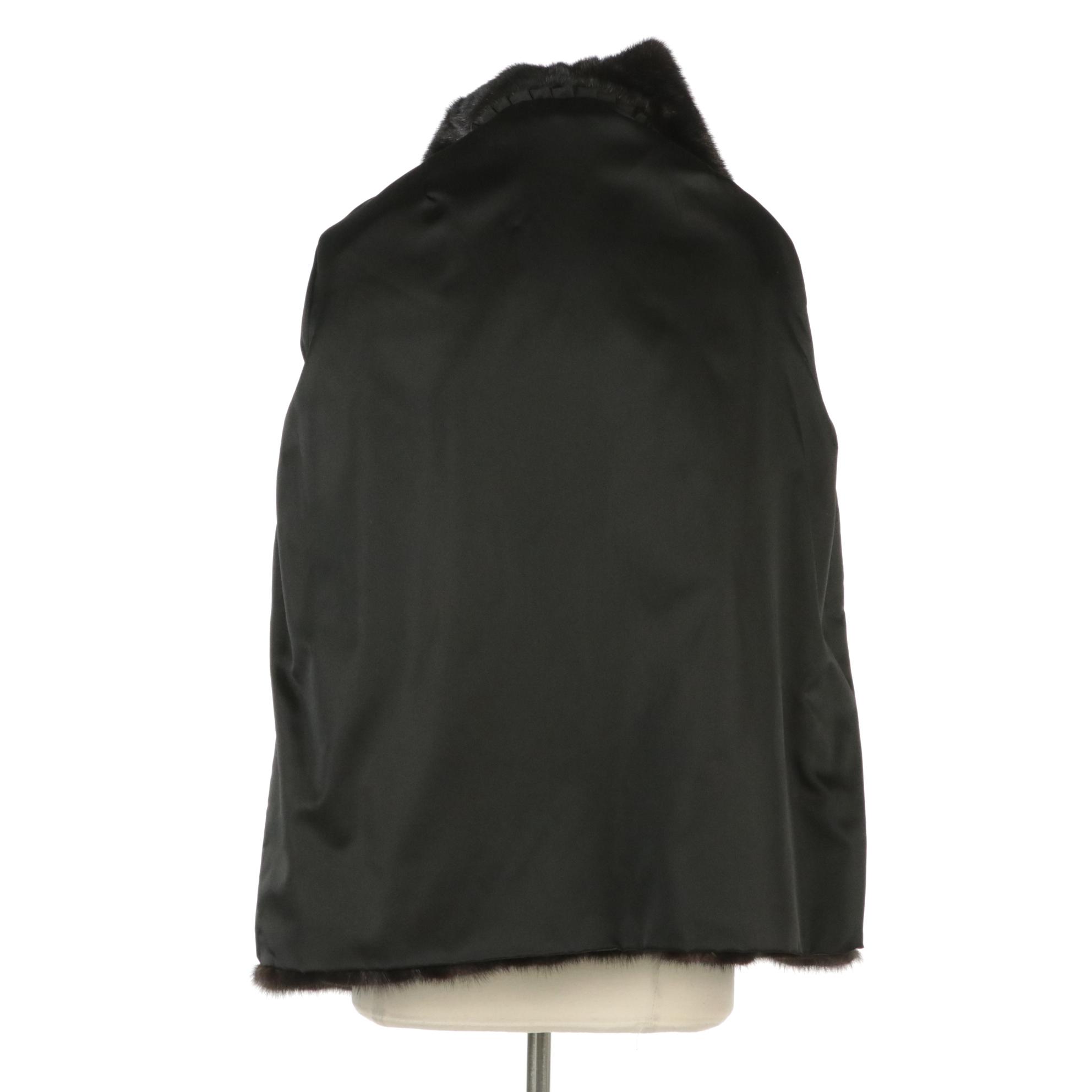 Blackglama Dark Ranch Mink Fur Double-Breasted Jacket from Saks Fifth Avenue