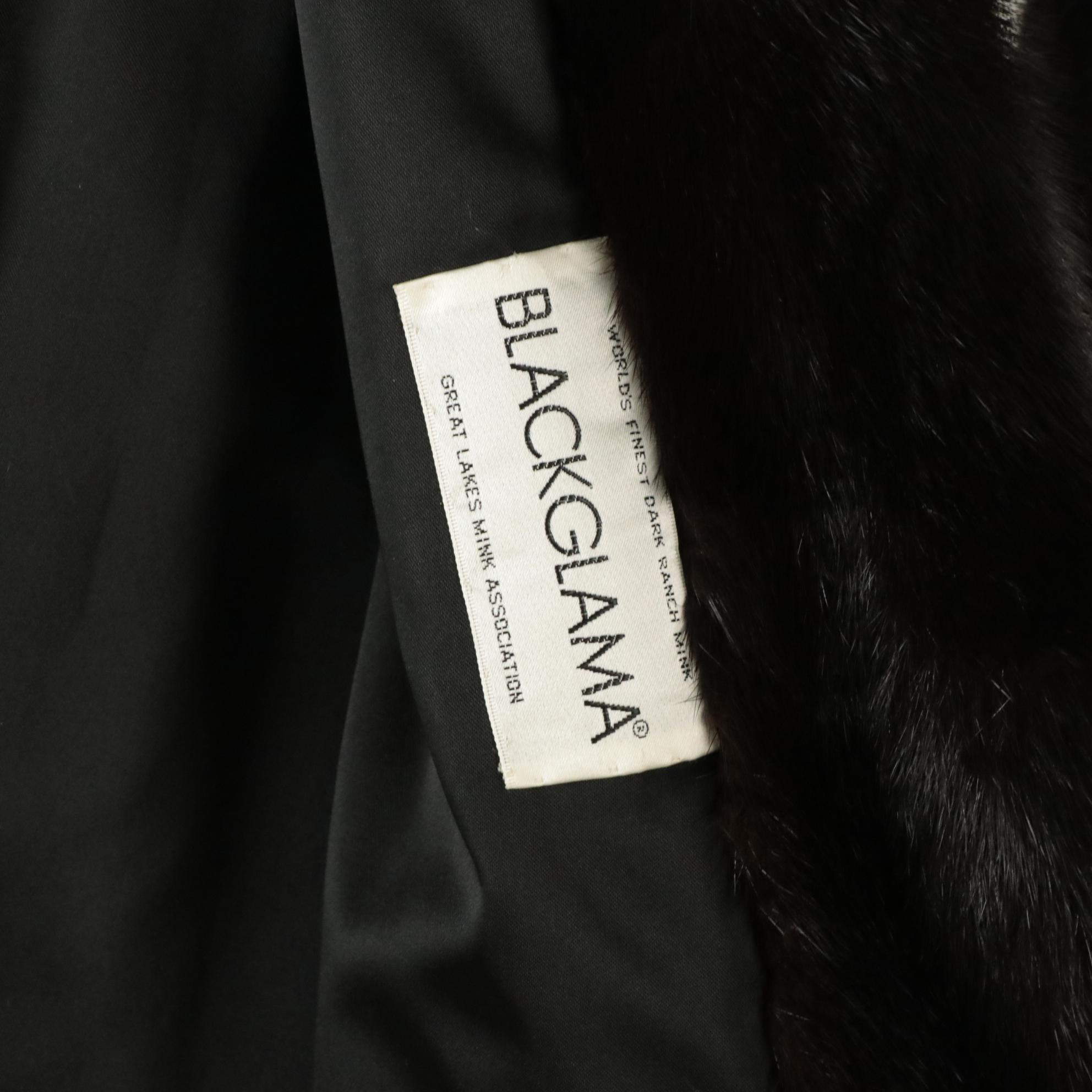 Blackglama Dark Ranch Mink Fur Double-Breasted Jacket from Saks Fifth Avenue