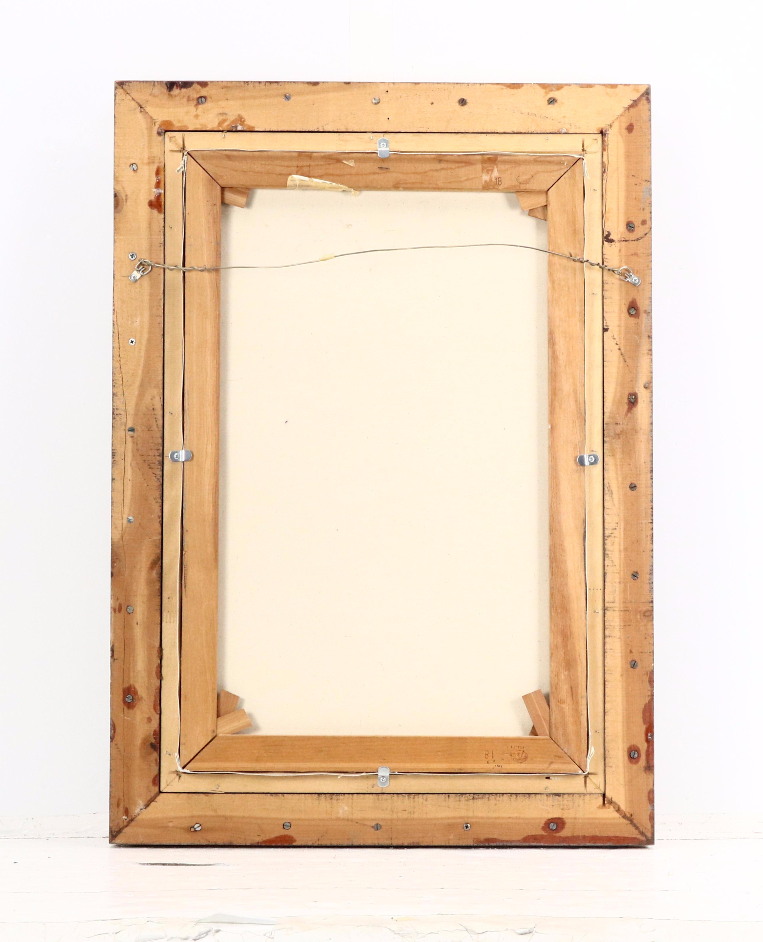 Elsa Richter Floral Still Life Oil Painting With Roses and Nasturtium