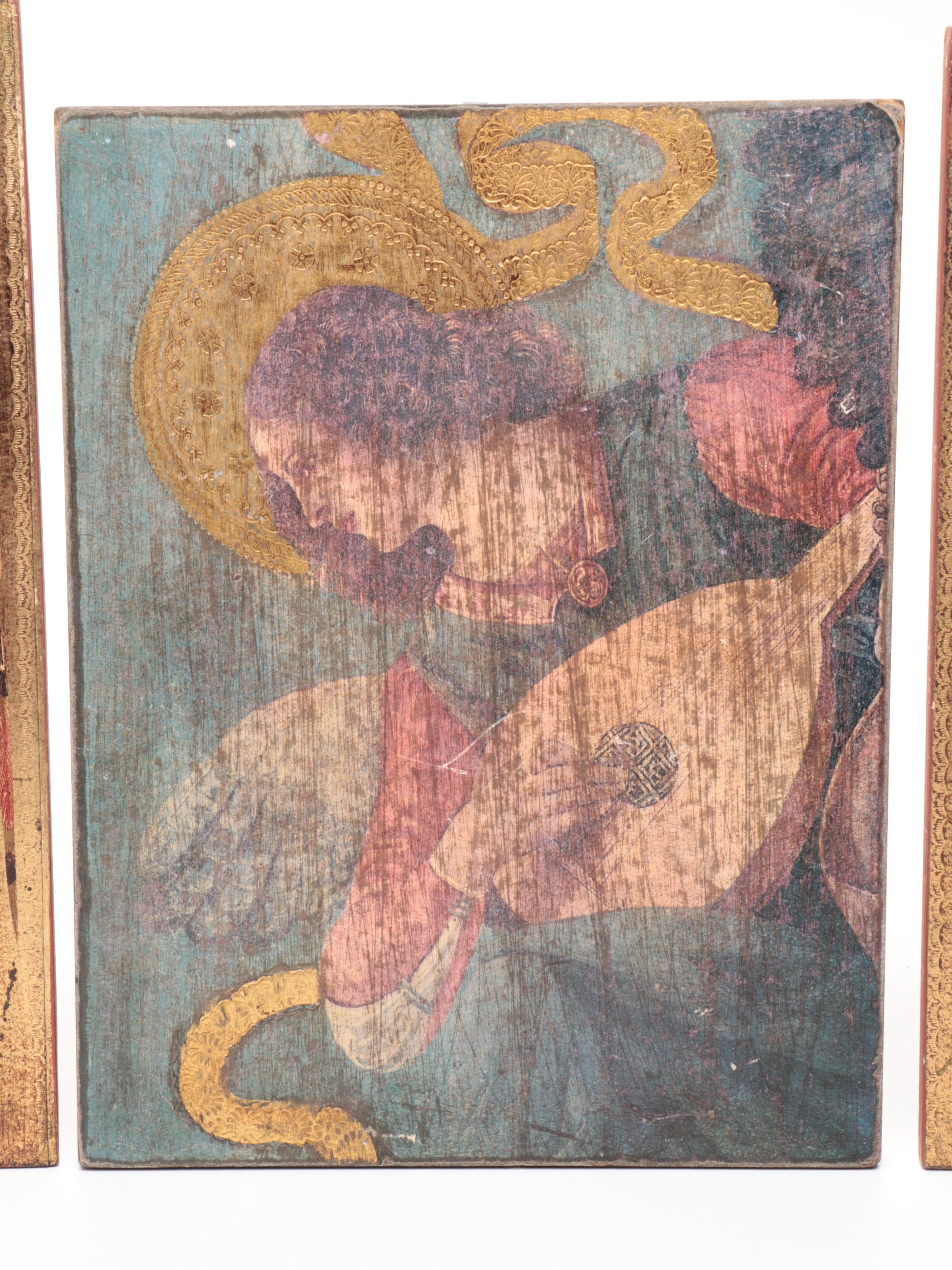 Ditta G. Bracci and Other Religious Art on Wood