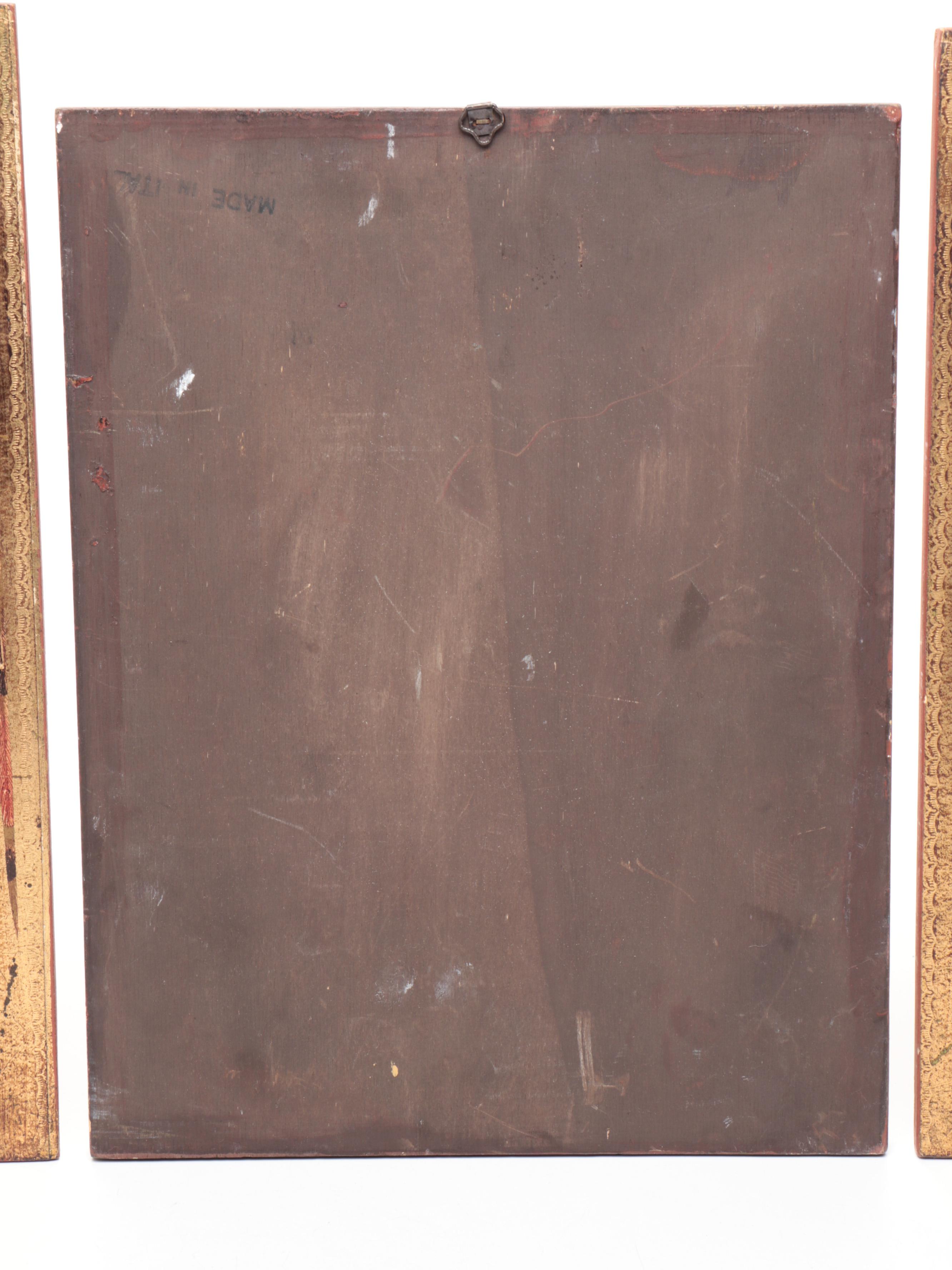 Ditta G. Bracci and Other Religious Art on Wood