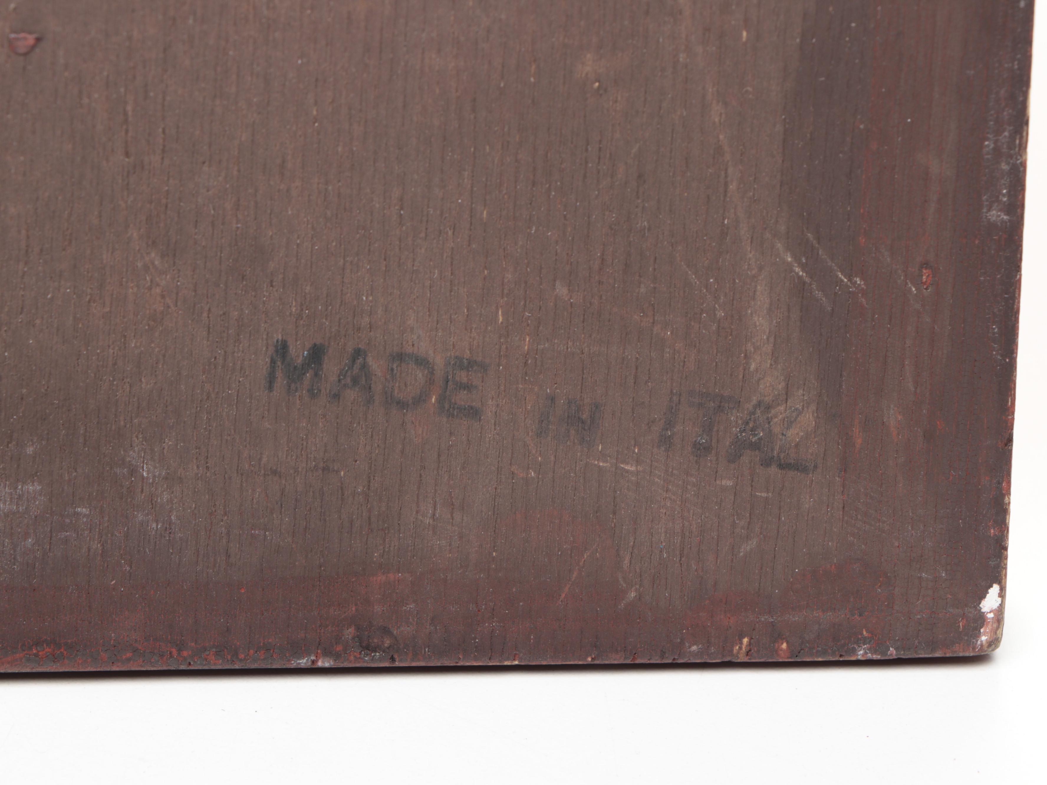 Ditta G. Bracci and Other Religious Art on Wood