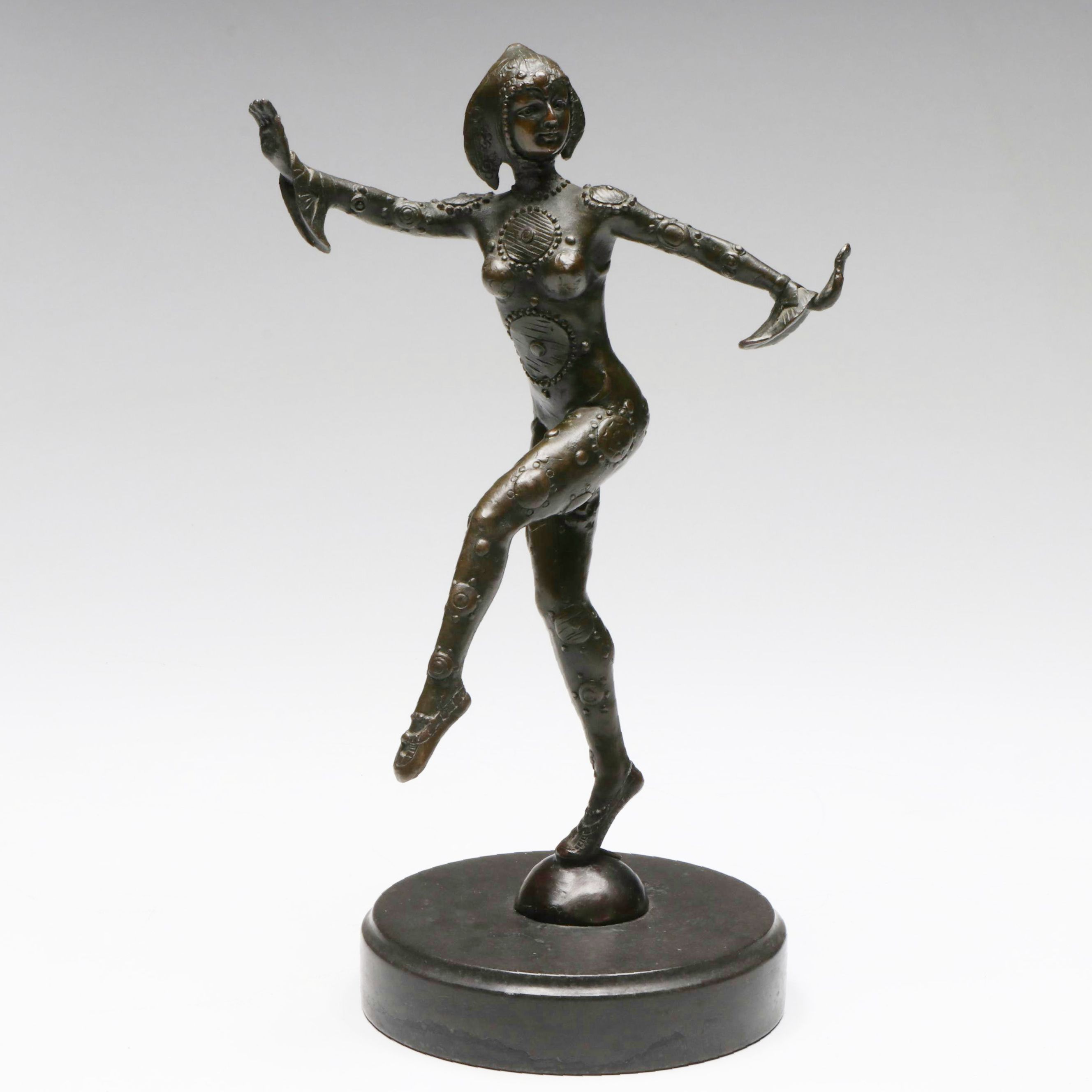 Demétre Chiparus Art Deco Bronze Dancer