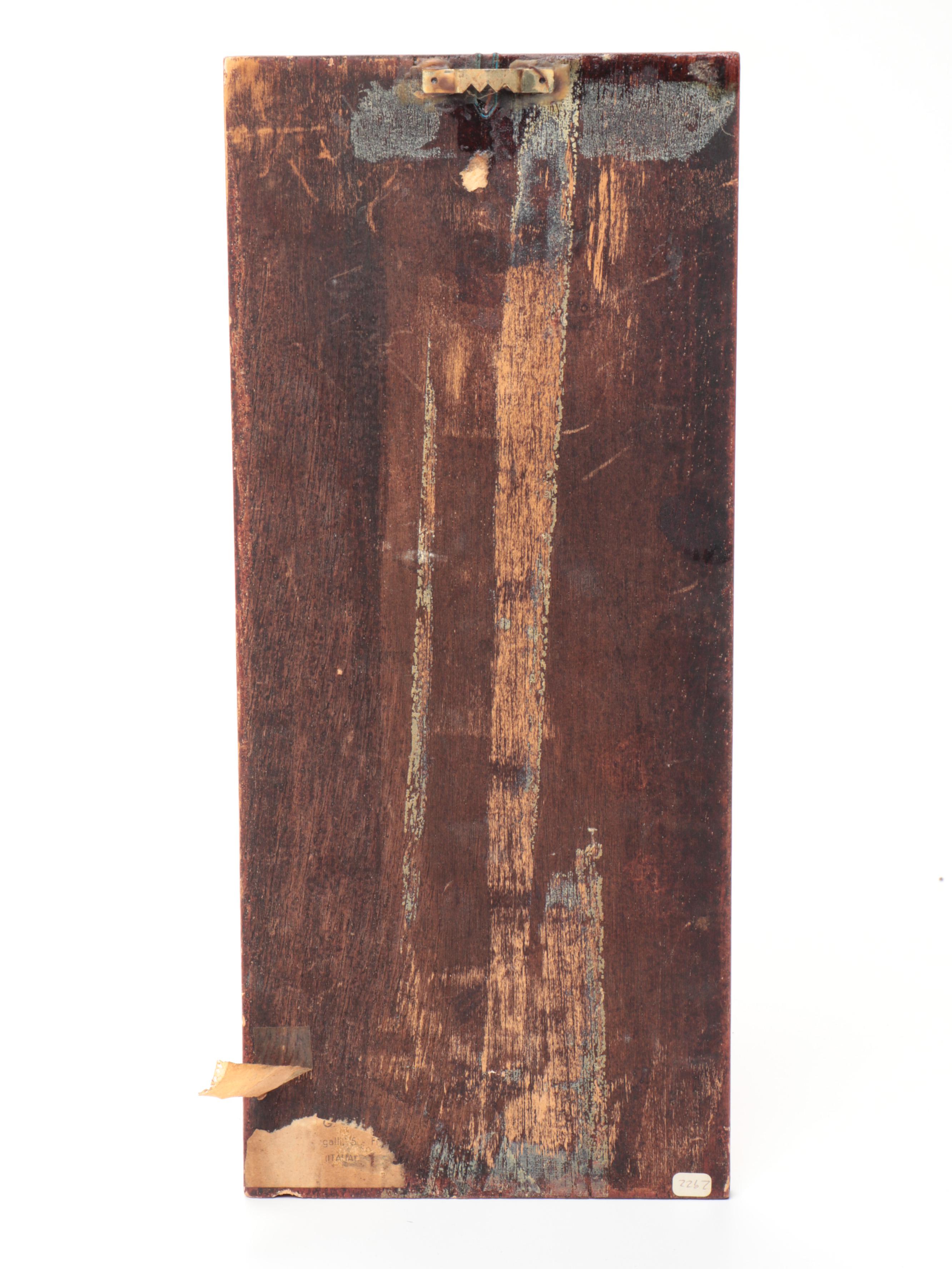 Ditta G. Bracci and Other Religious Art on Wood