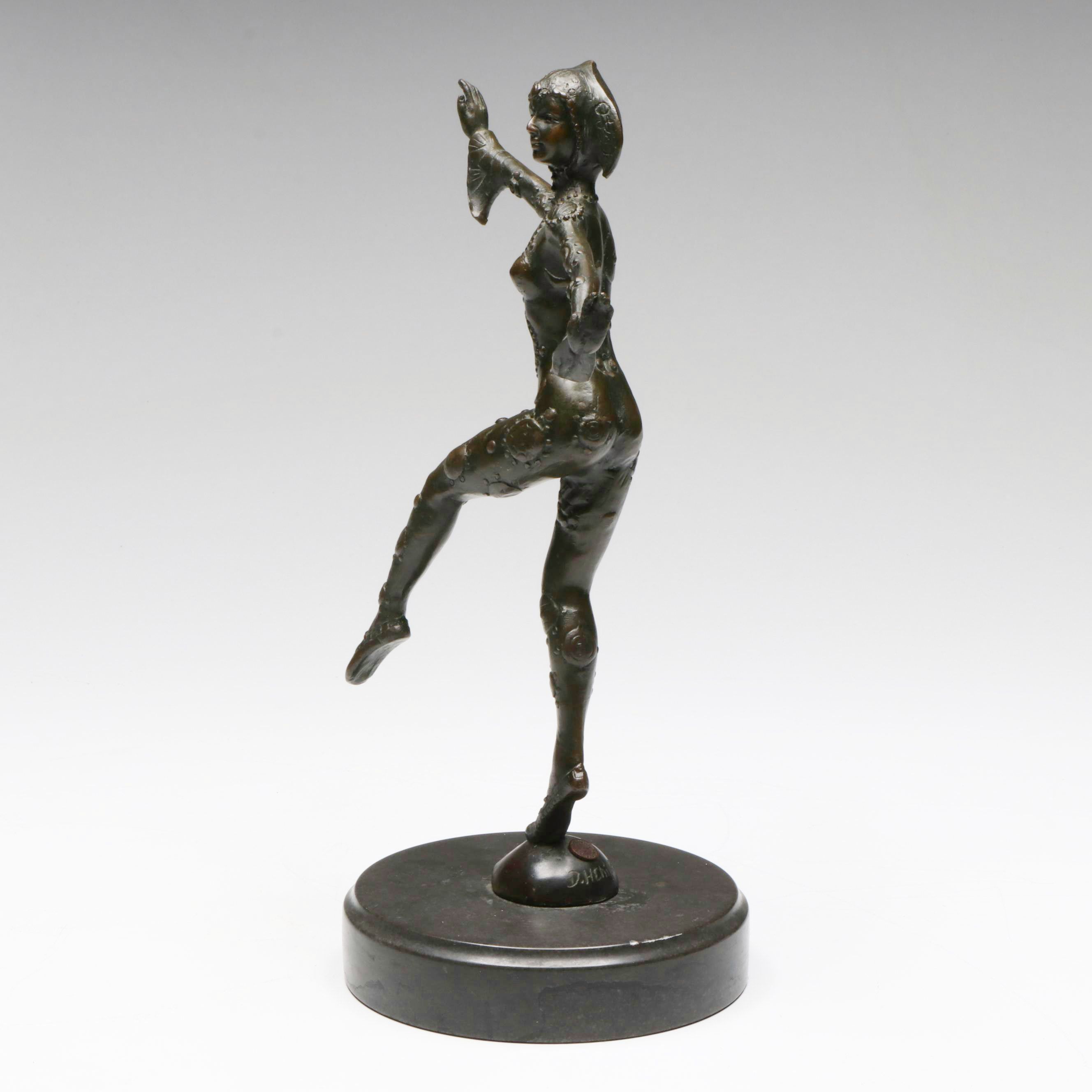 Demétre Chiparus Art Deco Bronze Dancer