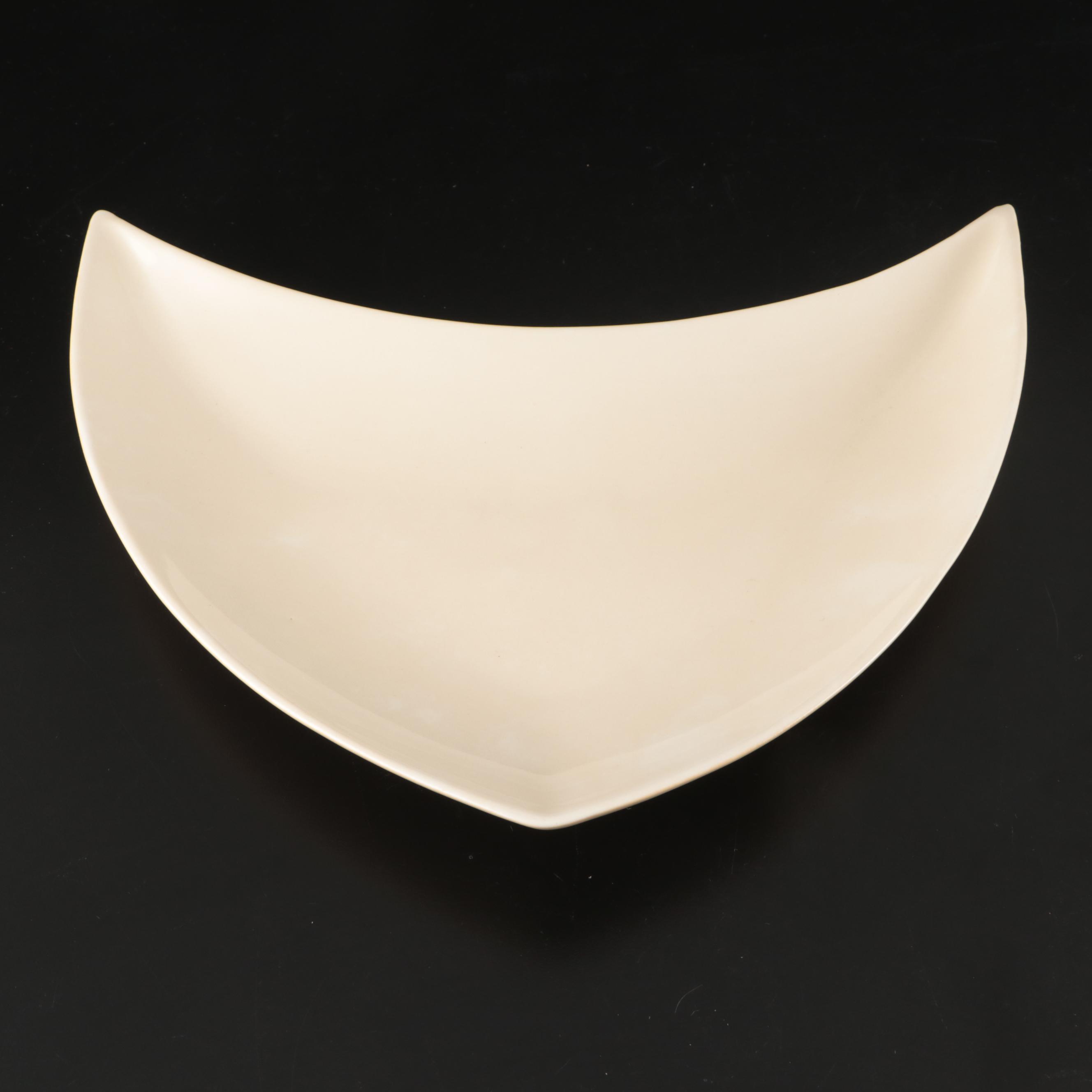 Haeger Pottery Vase & Other Art Deco Vases, Candlesticks and Dish