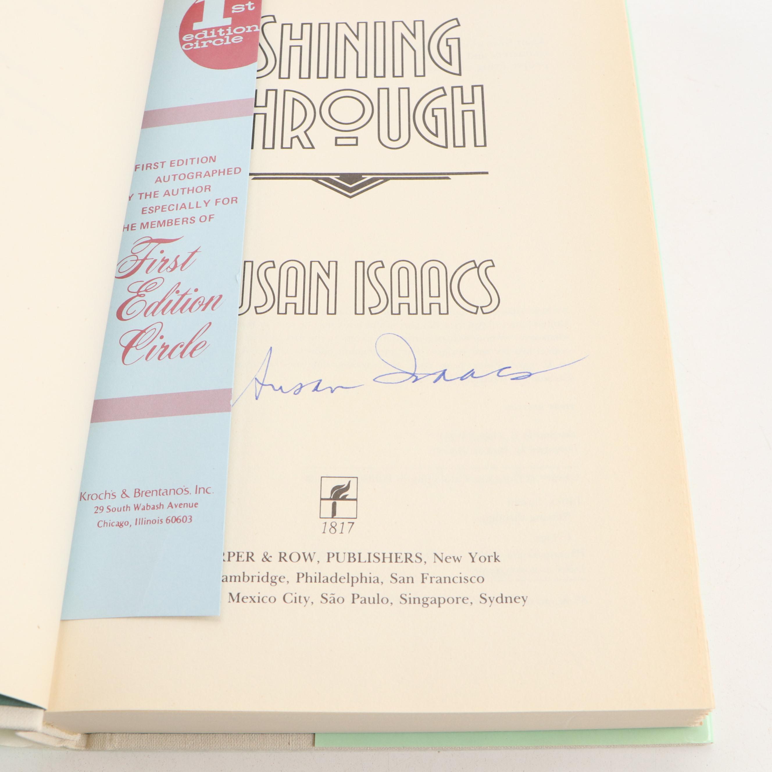 Signed First Edition "Taltos" by Anne Rice and More Books