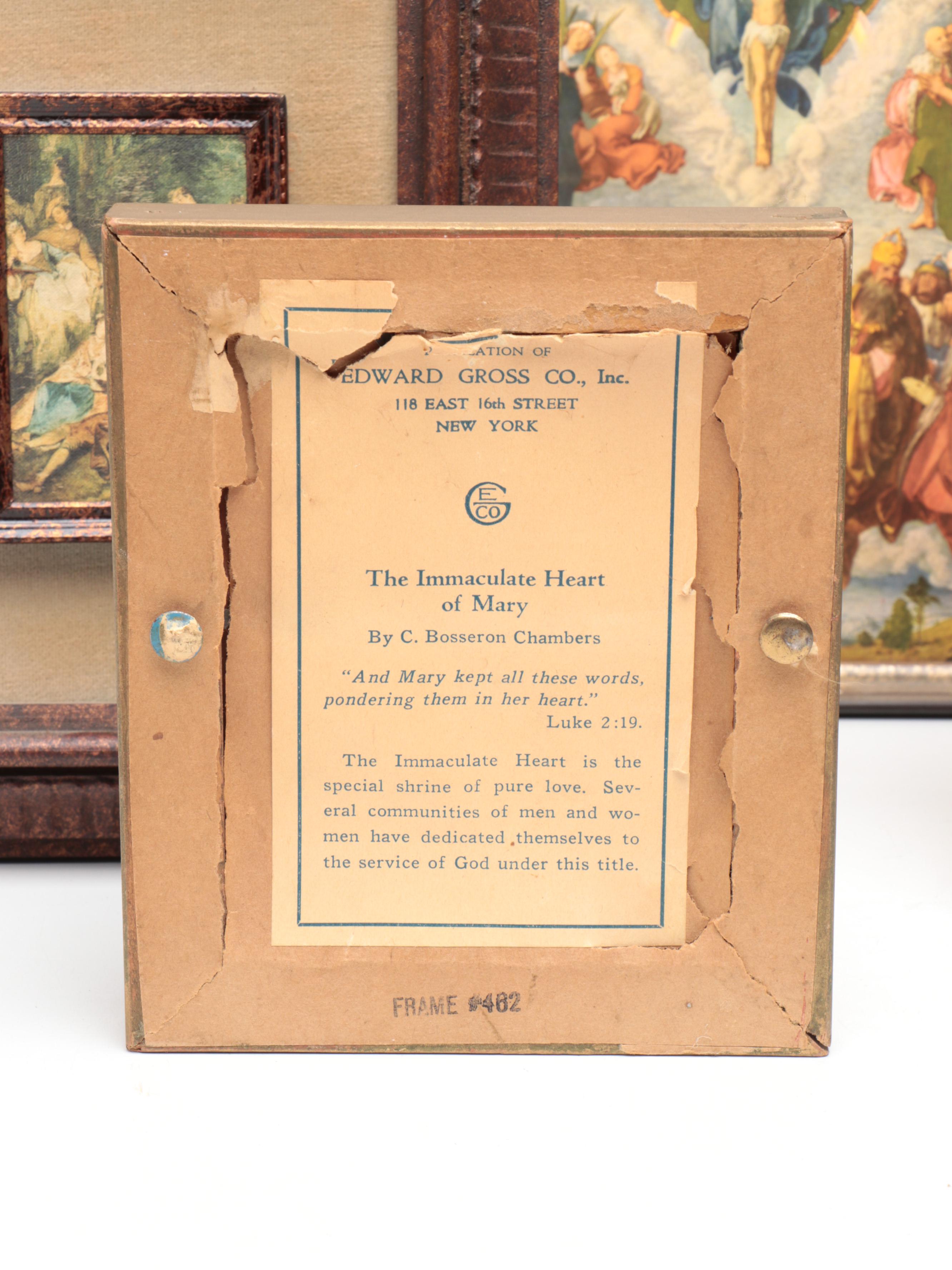 "Adoration of the Holy Trinity" by Albrecht Dürer and Other Religious Framed Art