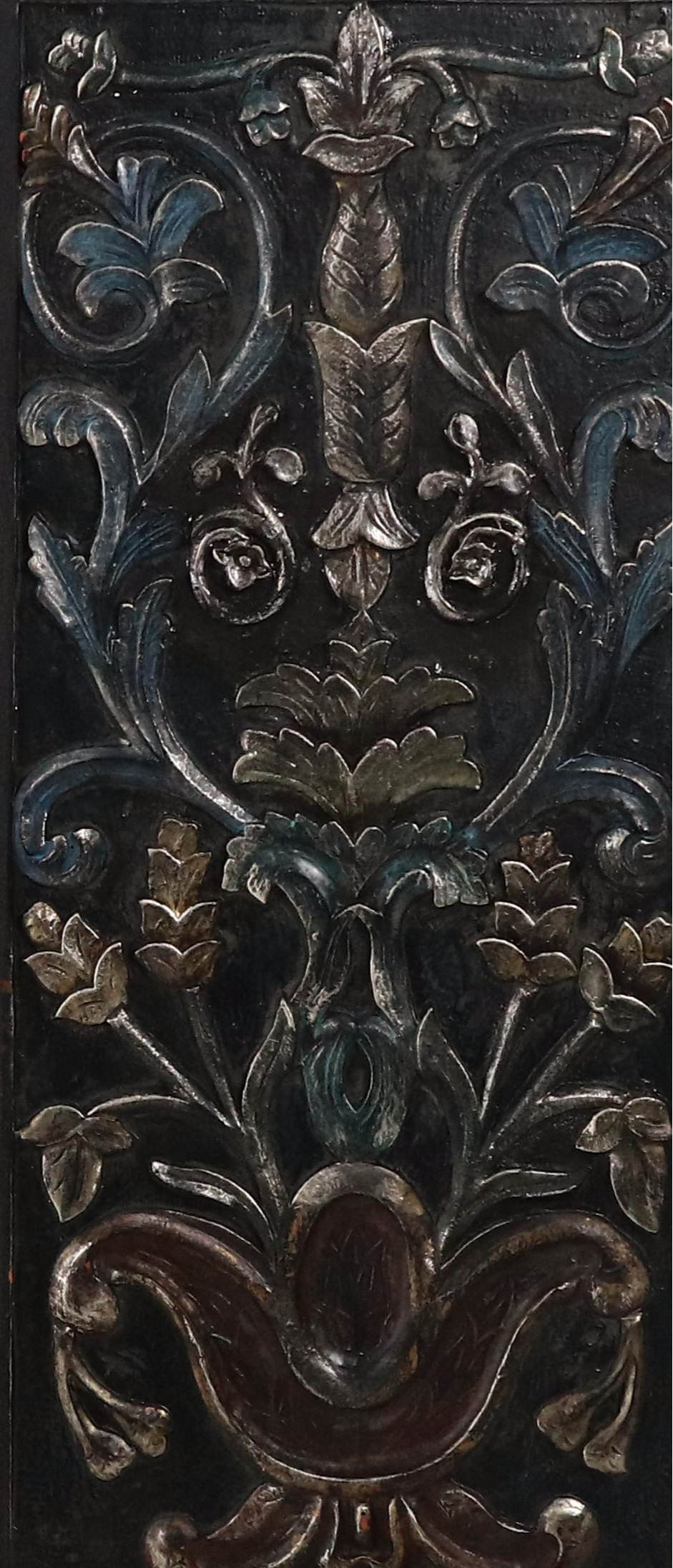 John-Richard Florentine Gilt Carved Wood Panels, Circa 2000