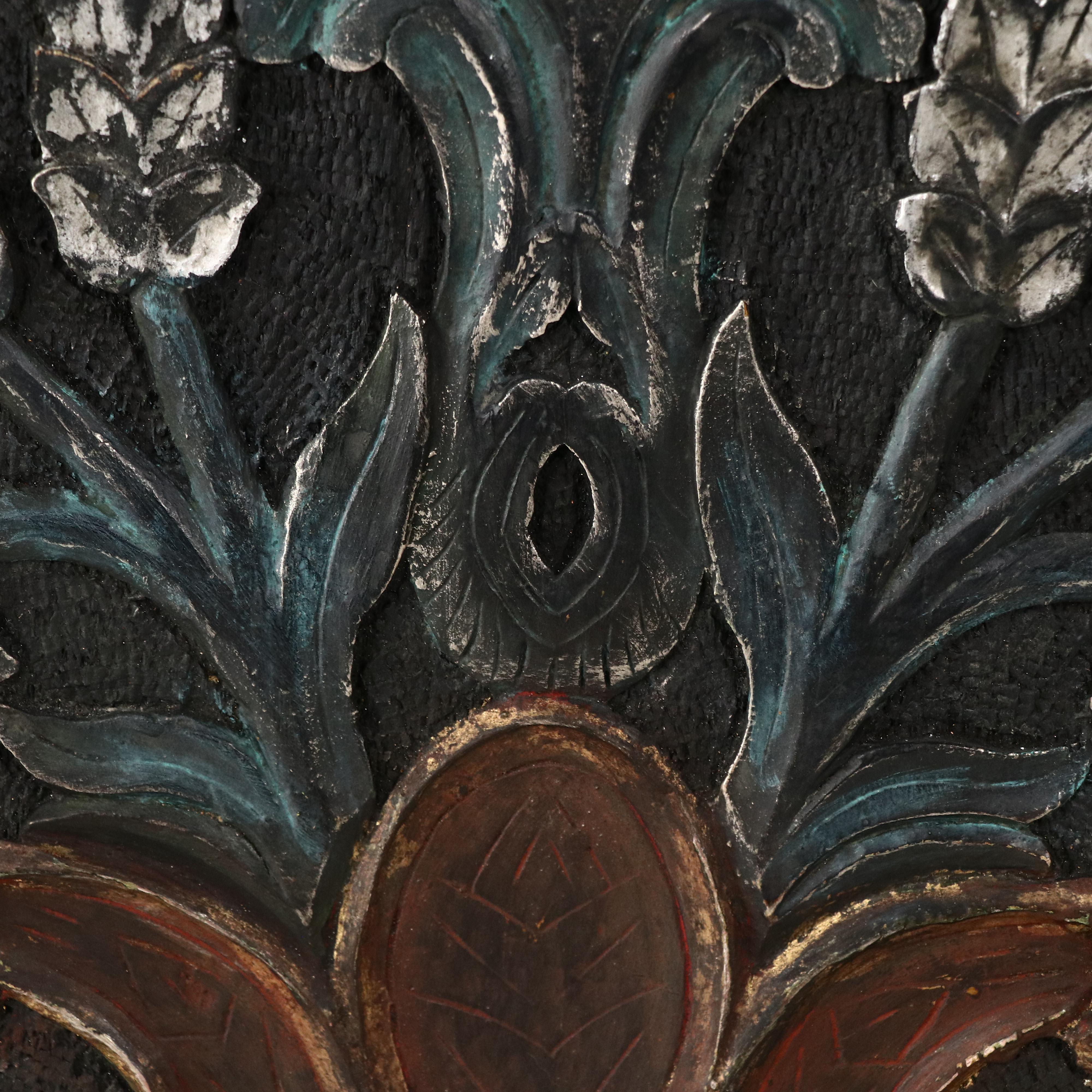 John-Richard Florentine Gilt Carved Wood Panels, Circa 2000