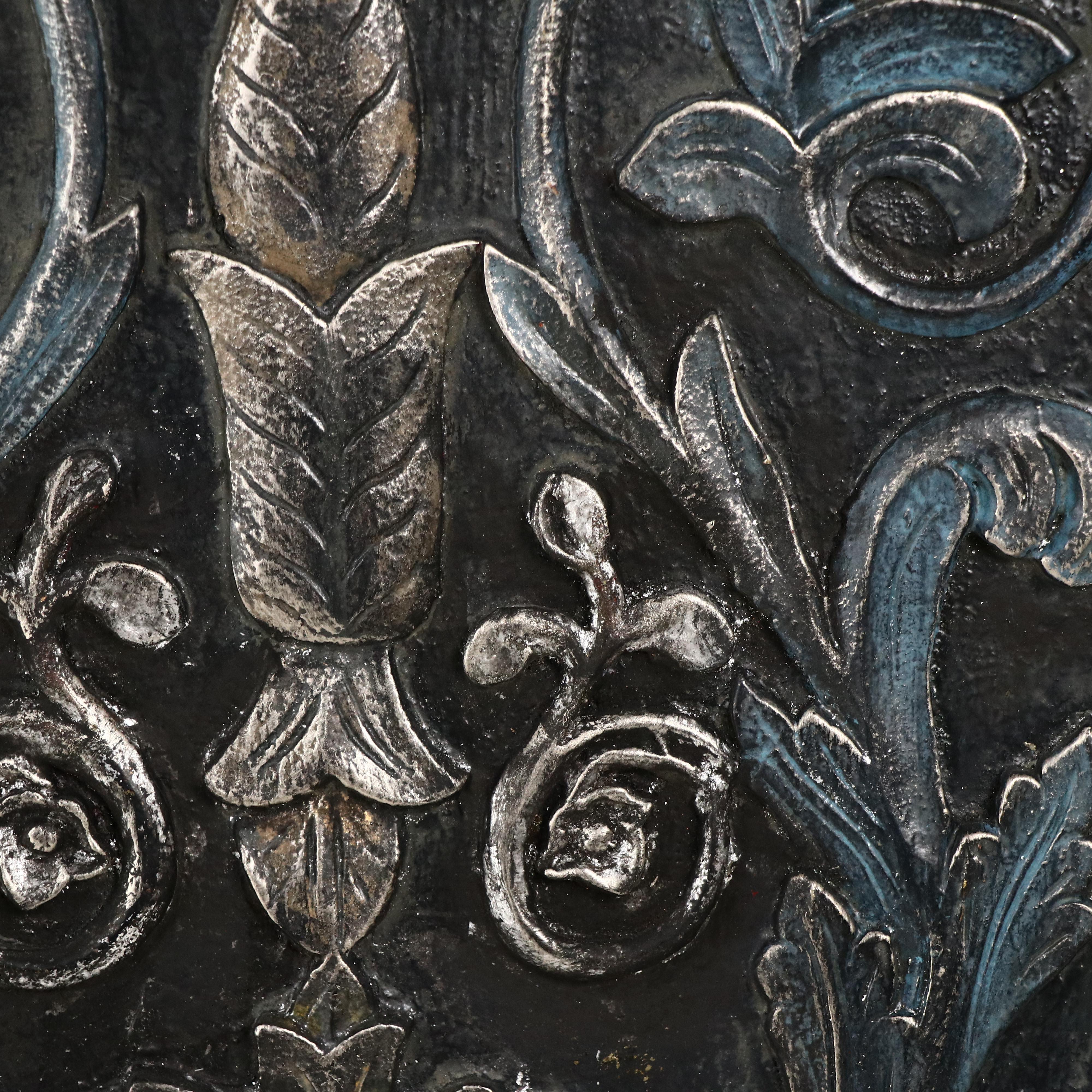 John-Richard Florentine Gilt Carved Wood Panels, Circa 2000