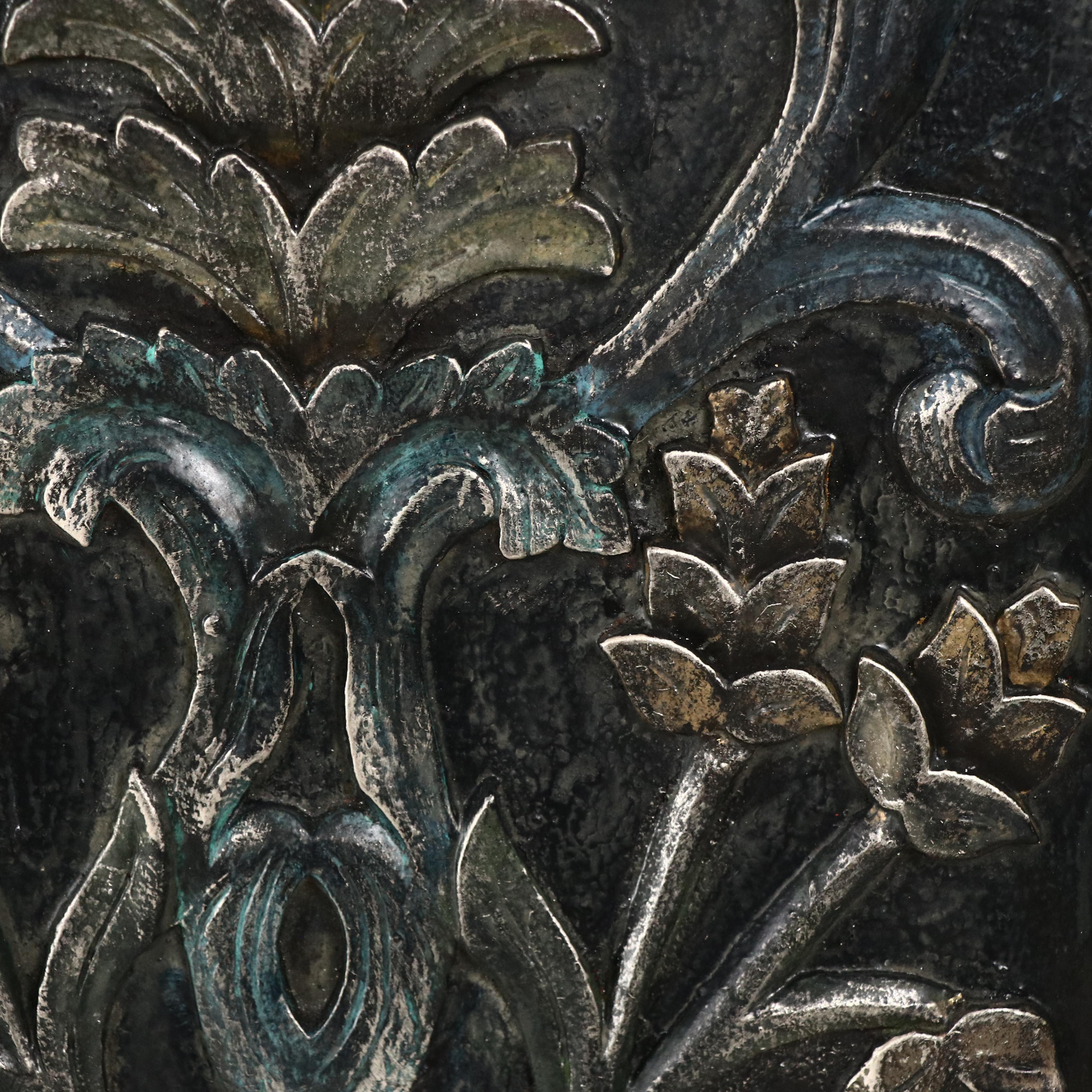 John-Richard Florentine Gilt Carved Wood Panels, Circa 2000