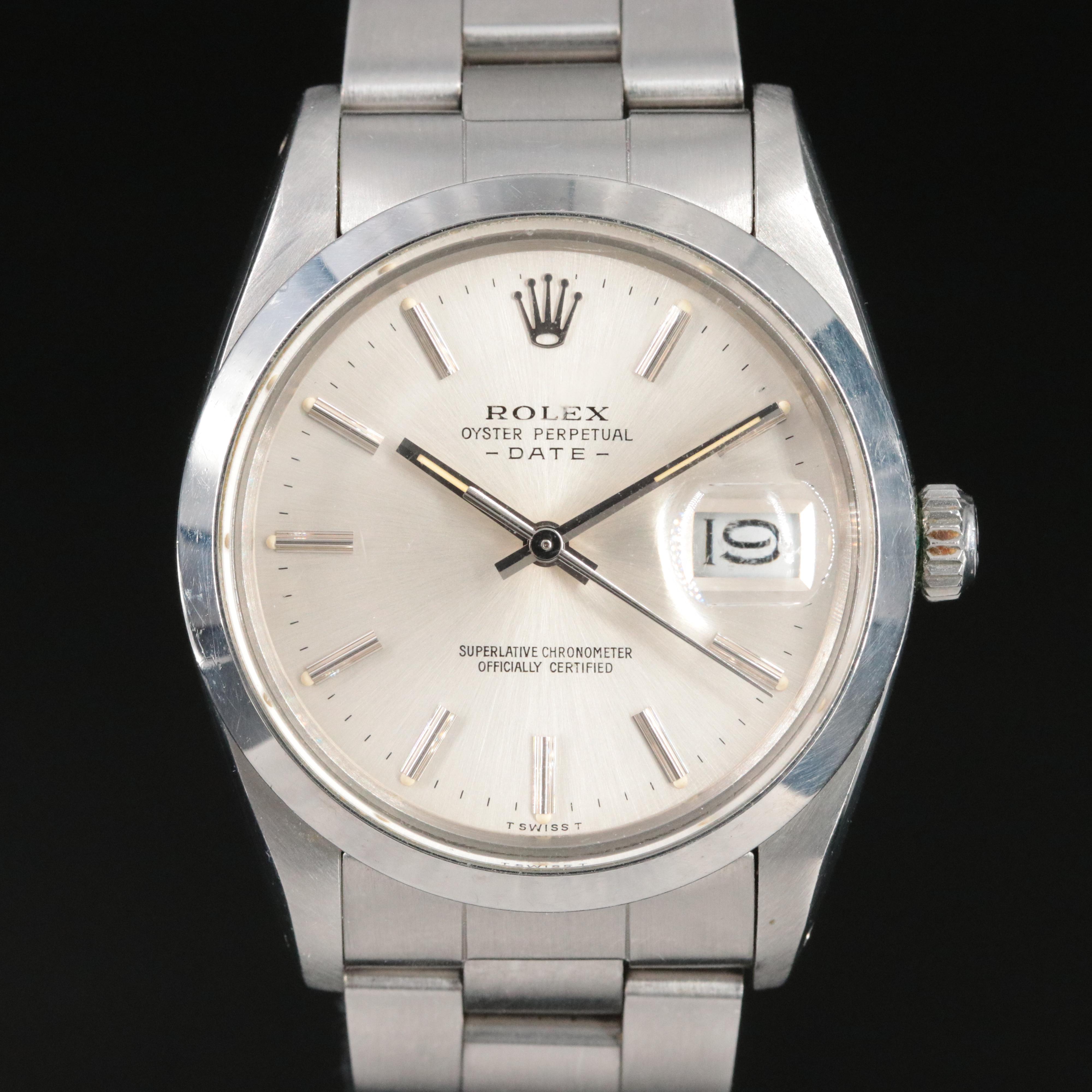 1986 Rolex Oyster Perpetual Date Watch