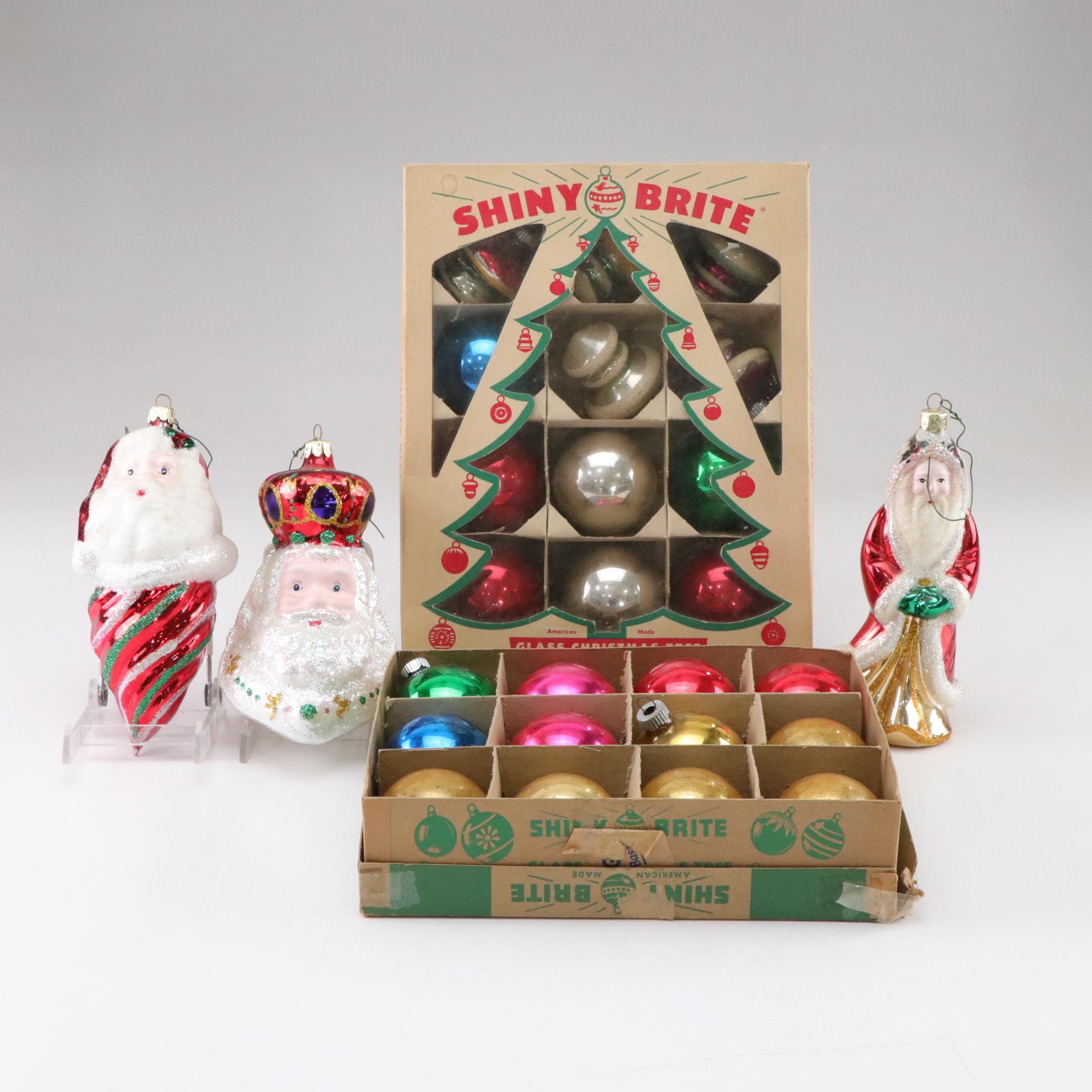 Shiny Brite & Other Classic Christmas Tree Ornaments