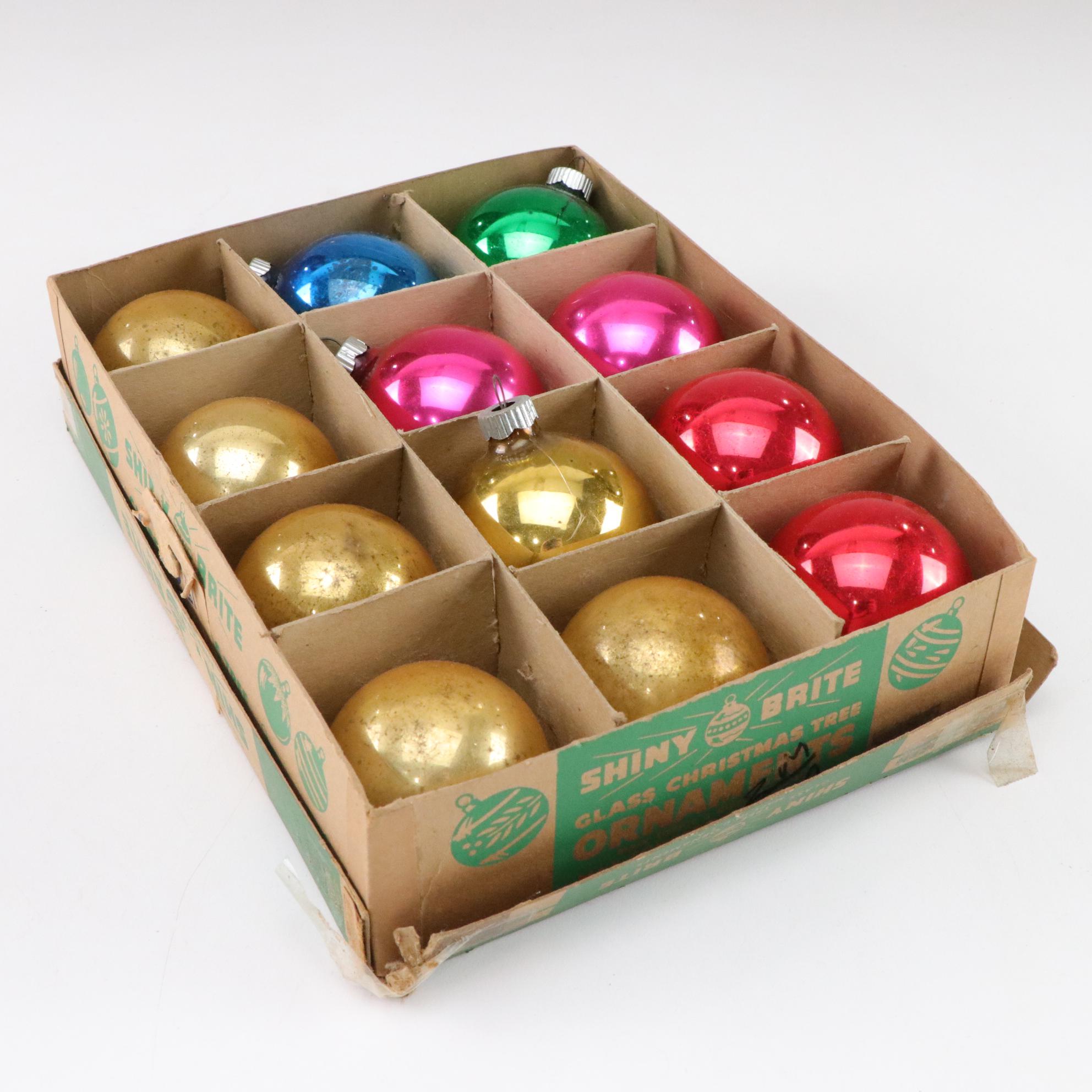 Shiny Brite & Other Classic Christmas Tree Ornaments