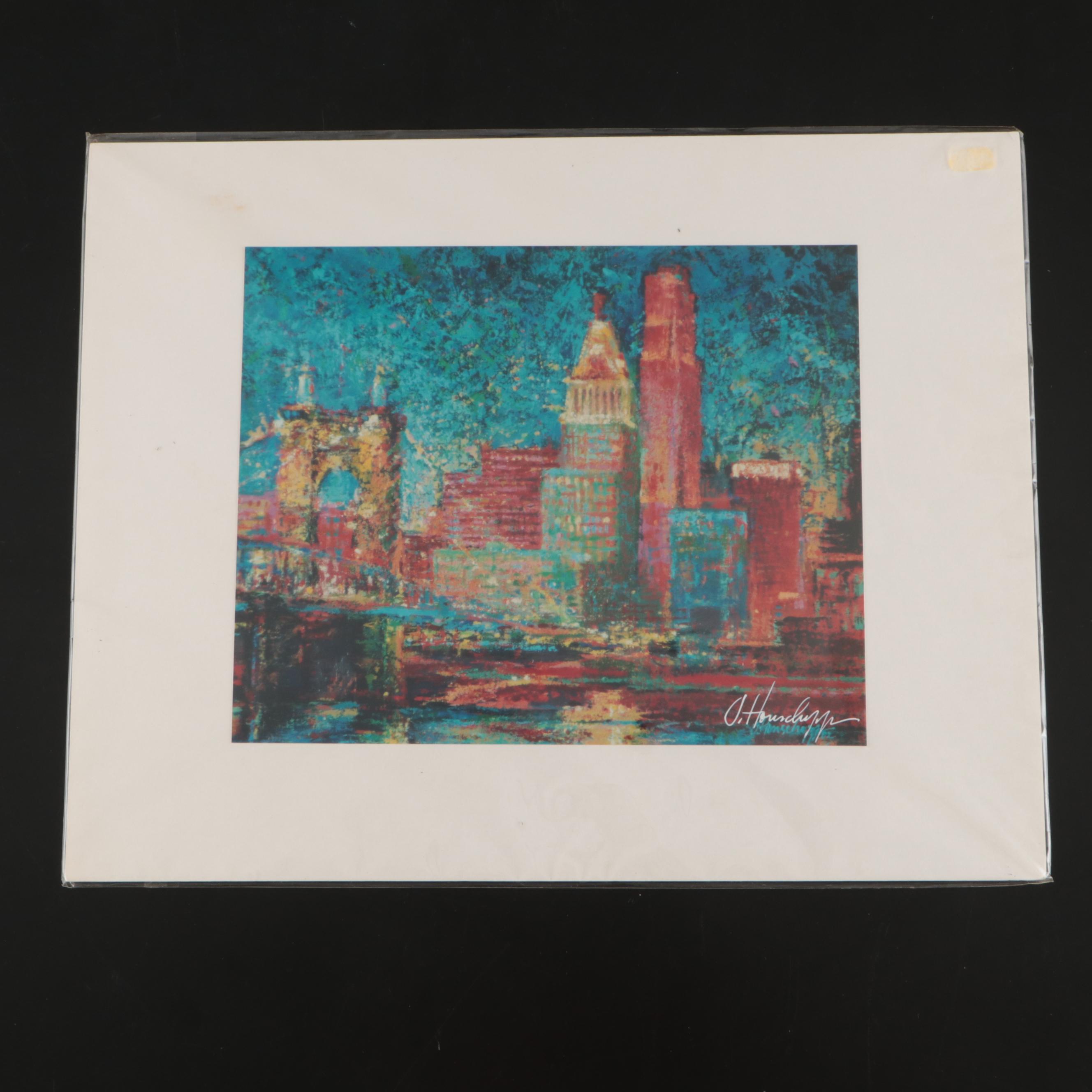 Giclée Prints of Cincinnati and Digital Photographic Print of Dayton, KY